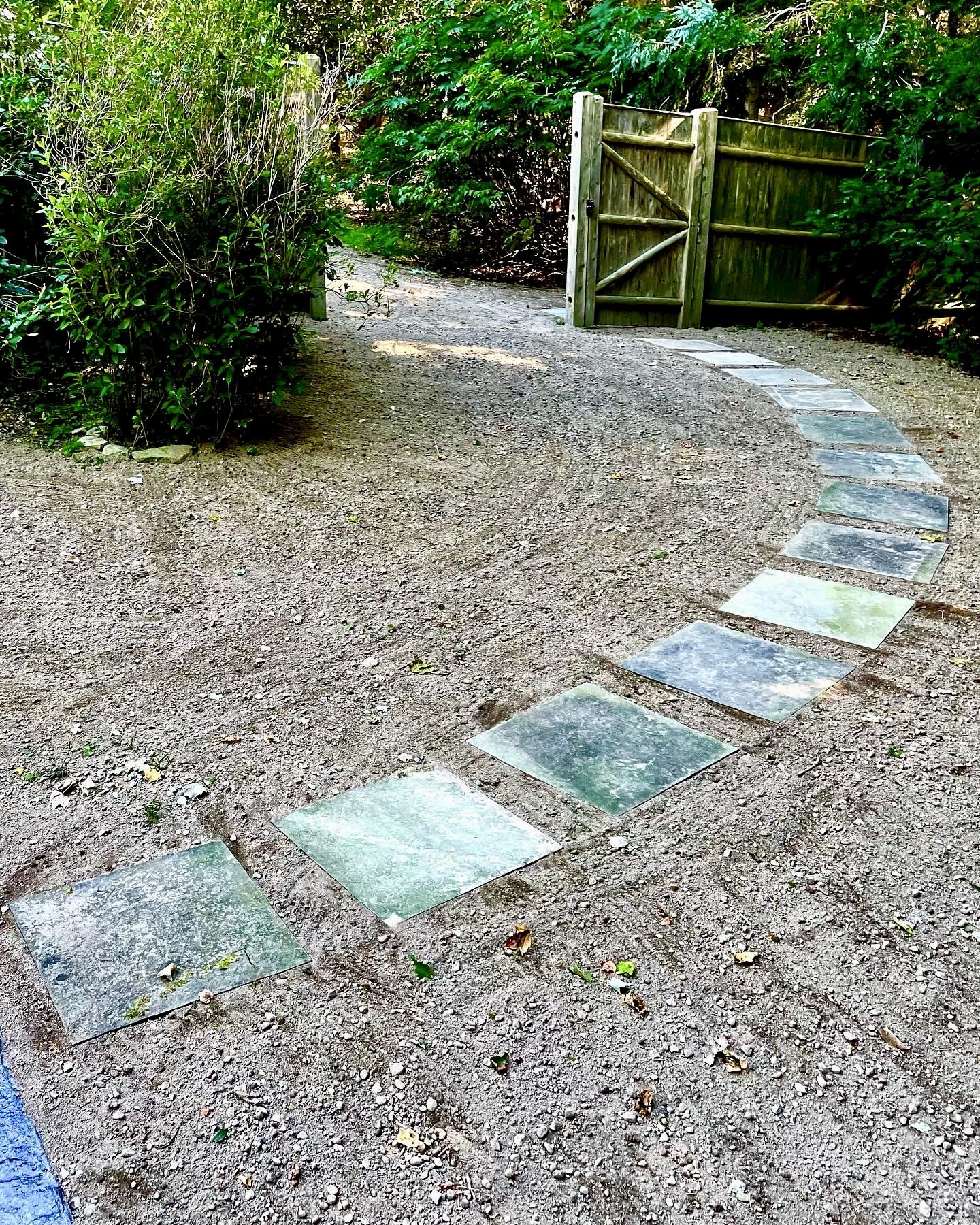 Walkway work in Yarmouth, Maine. 