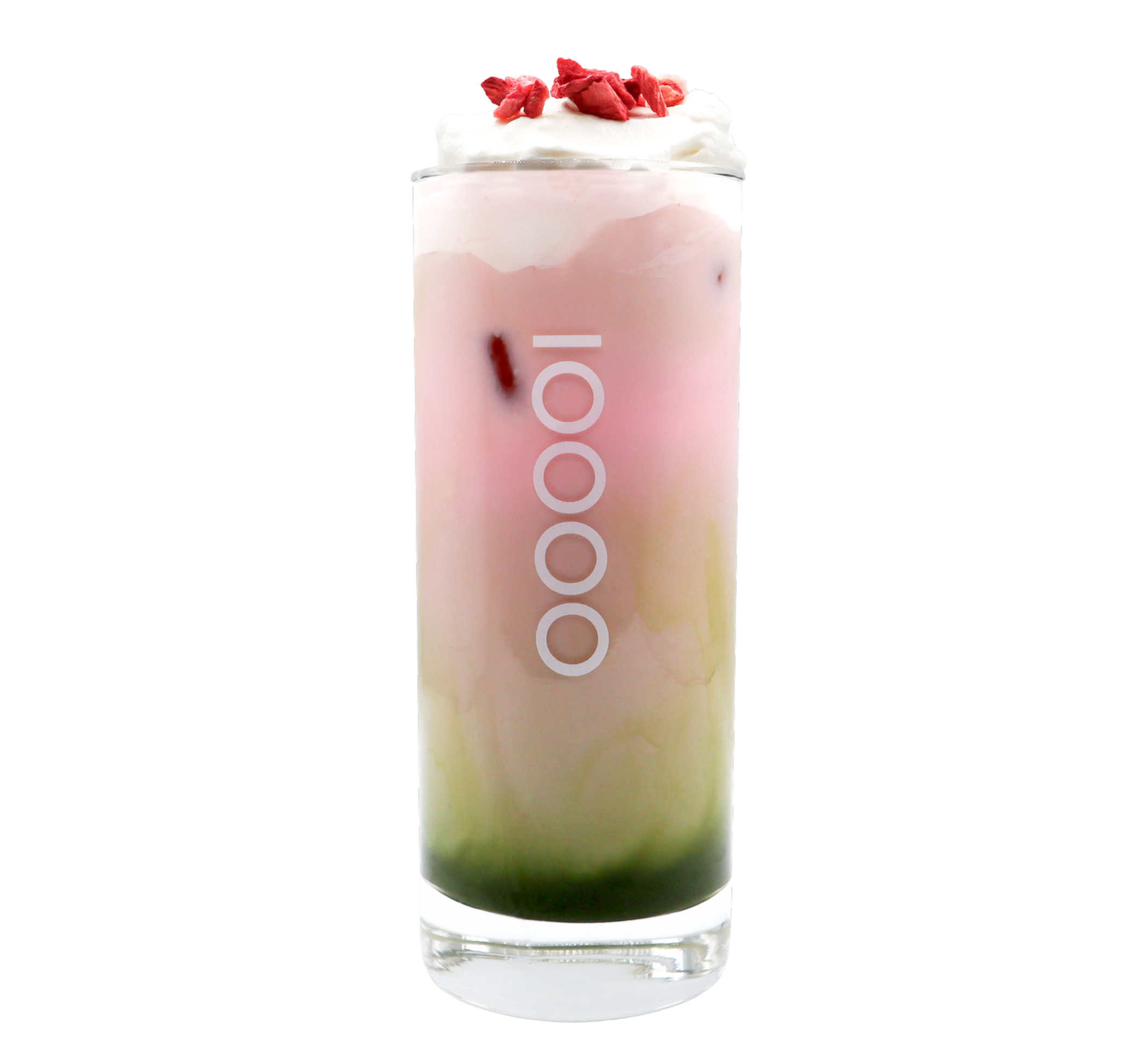 Strawberry Matcha Einspanner