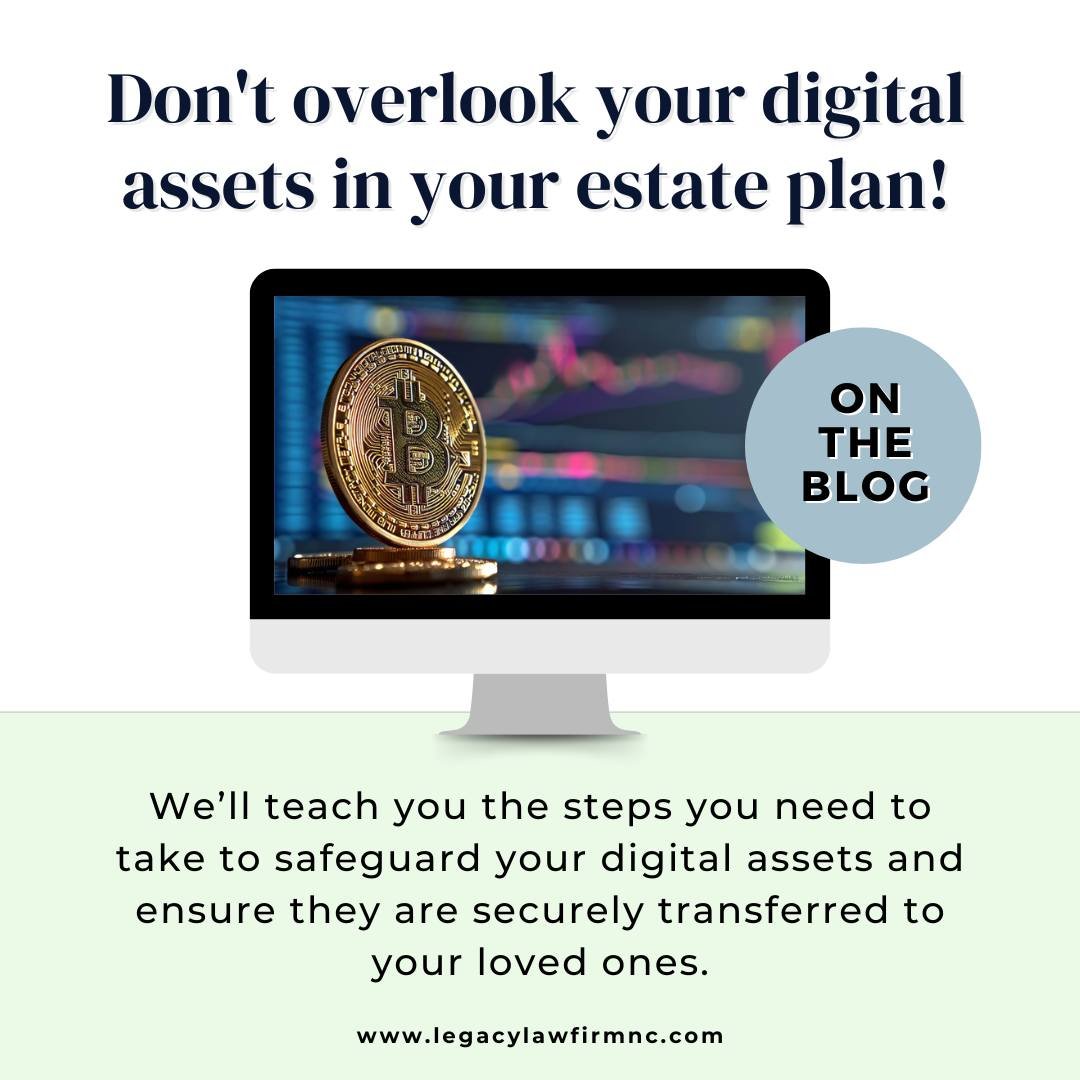 Discover the pitfalls of forgetting to include your digital assets in your estate plan. 💻🔒 

Our latest blog post guides you through steps you should take to protect your digital assets and ensure your digital assets are securely transferred to you