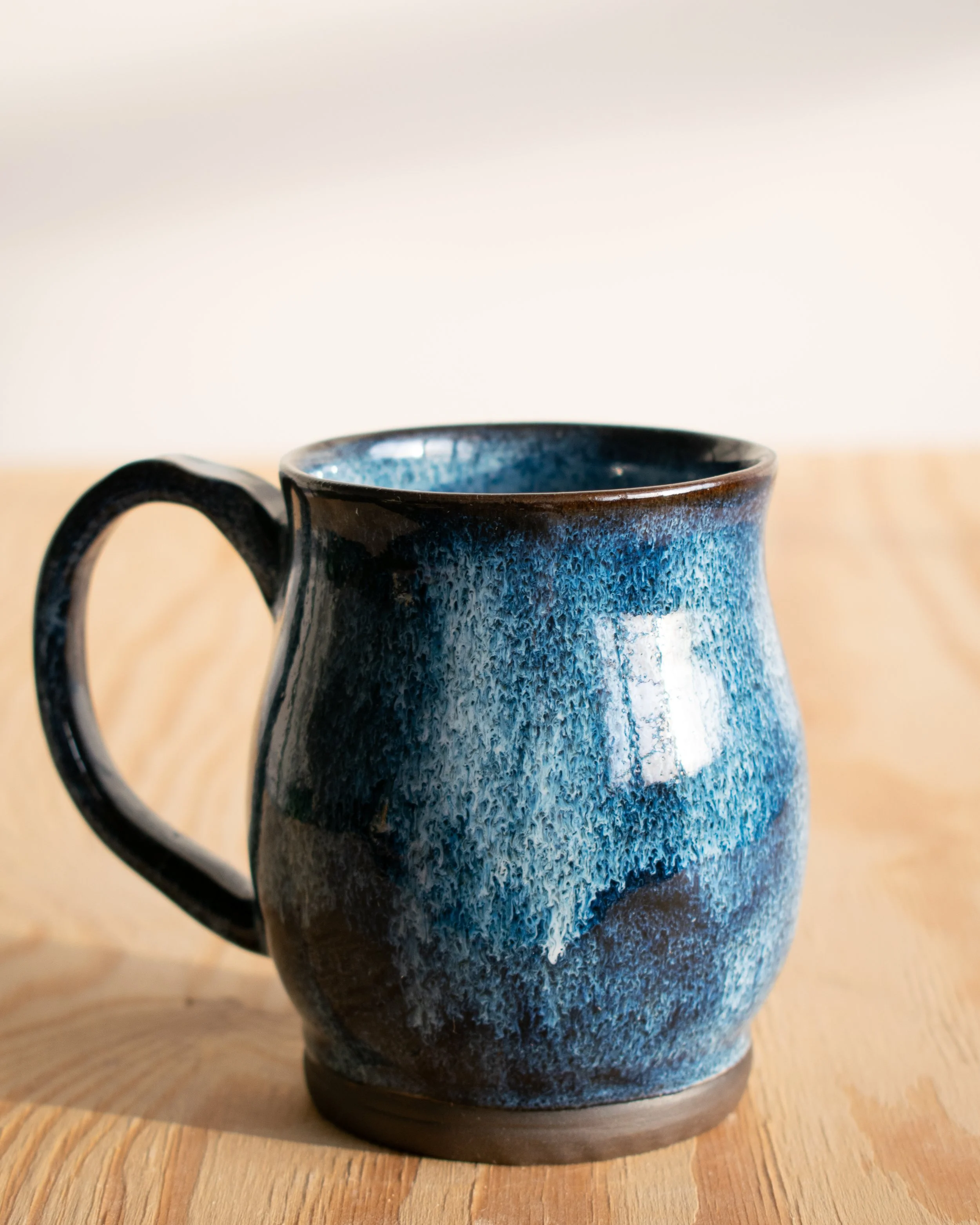 Dark Iris Rounded Mug