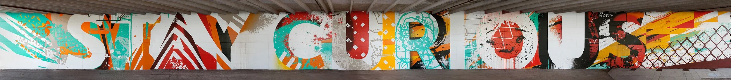 Tes One & Bask - Stay Curious - Photo: Nicole Abbett