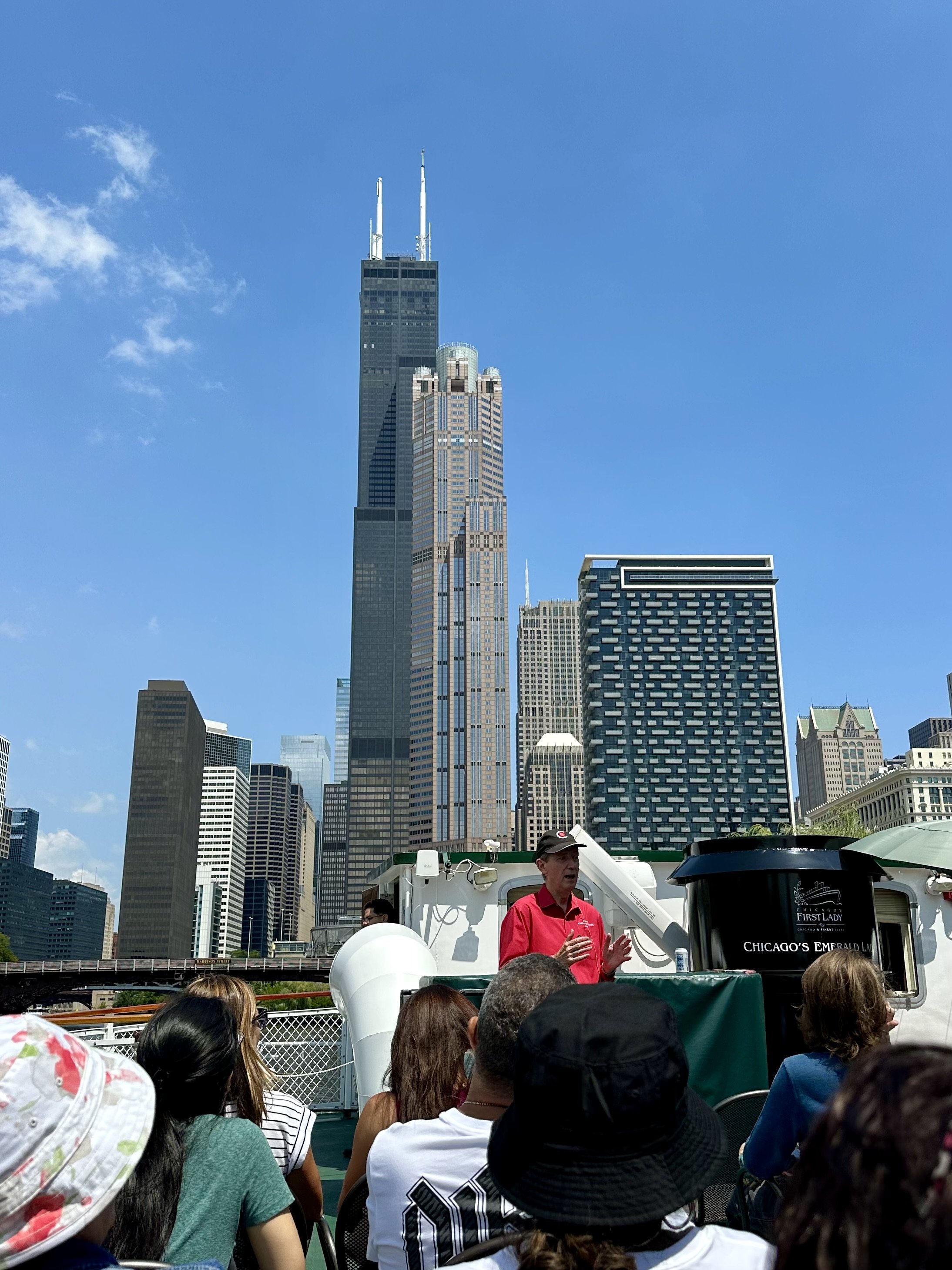 Willis Tower (aka Sears Tower) behind 311 South Wacker