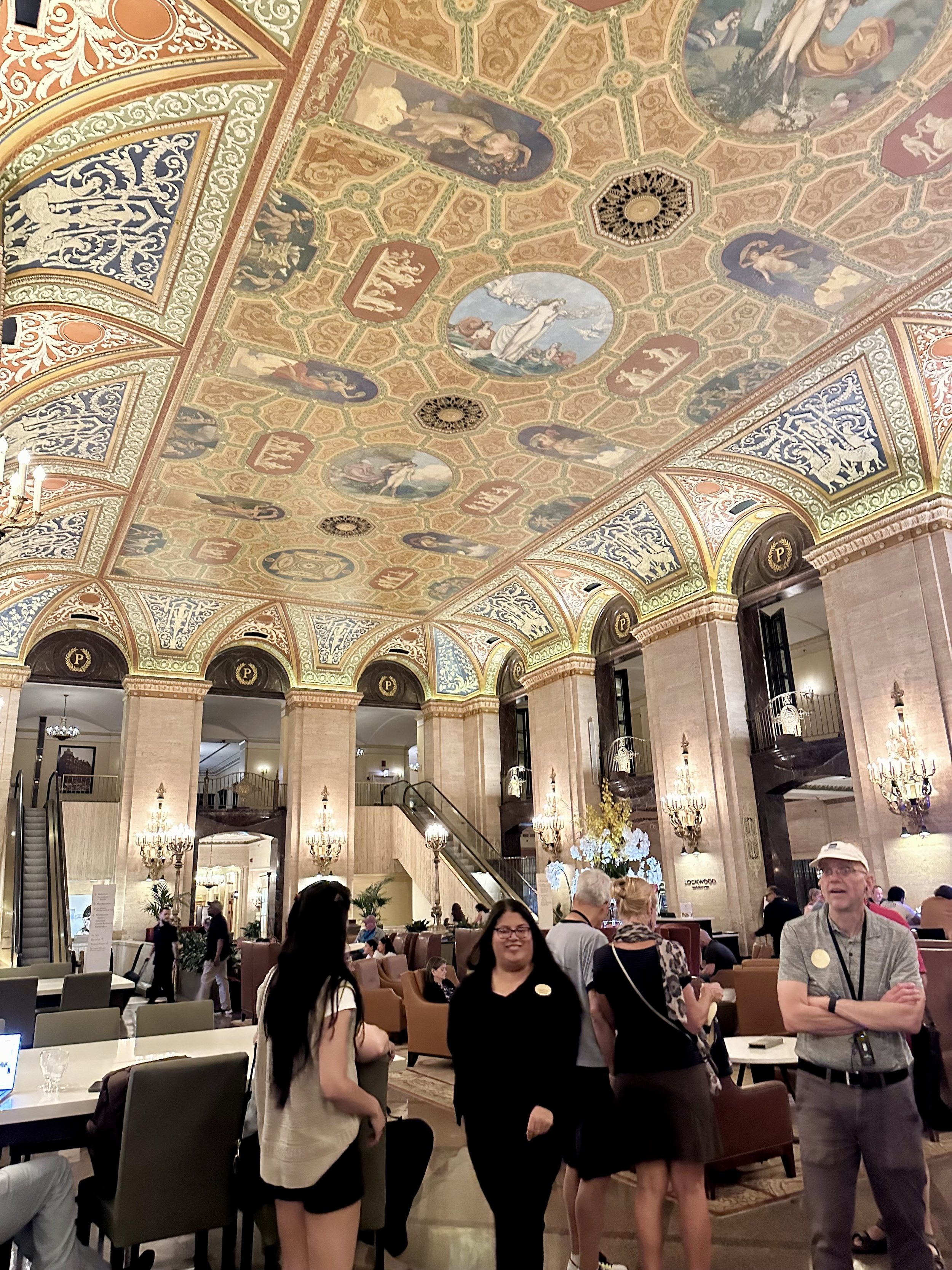 Palmer House hotel lobby