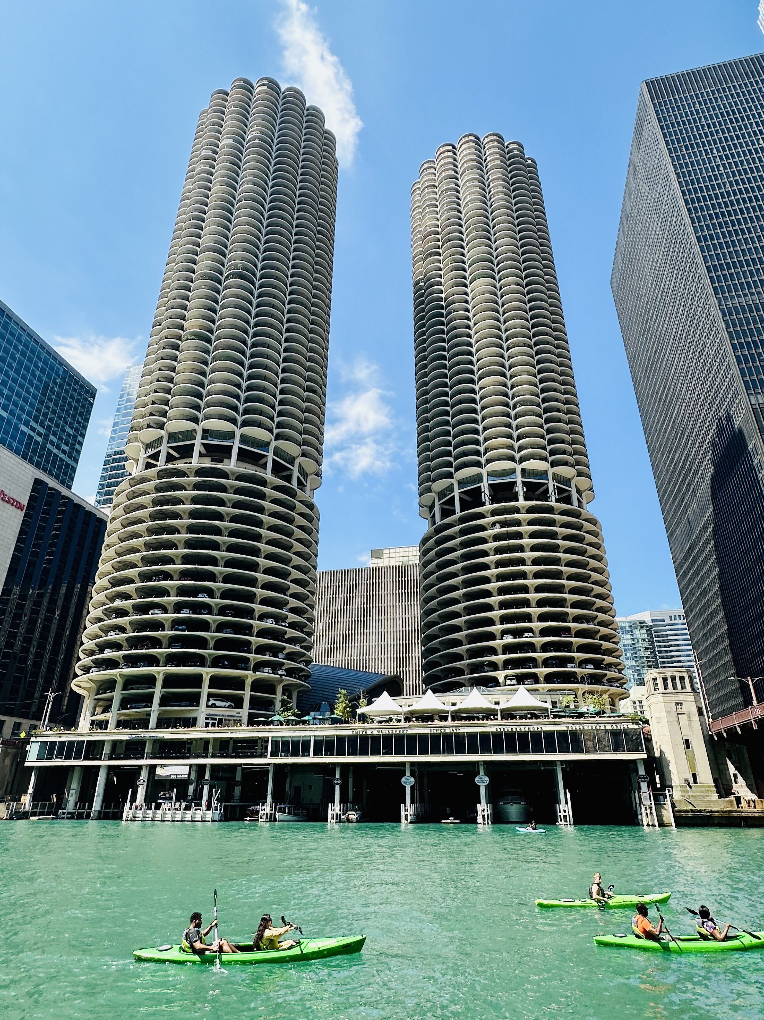 Marina Towers (view from River Walk)