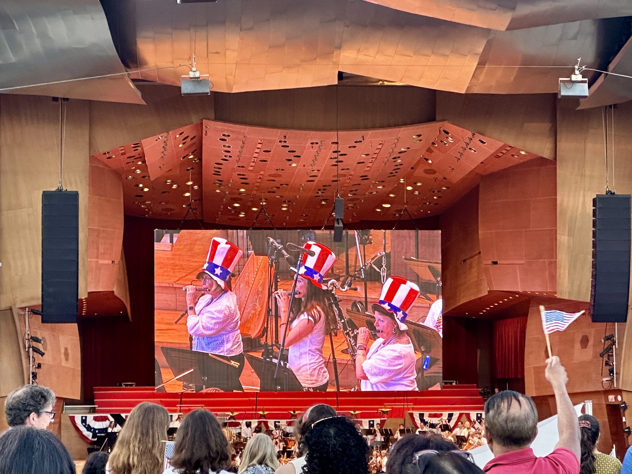 Piccolos in Sousa's Stars and Stripes Forever