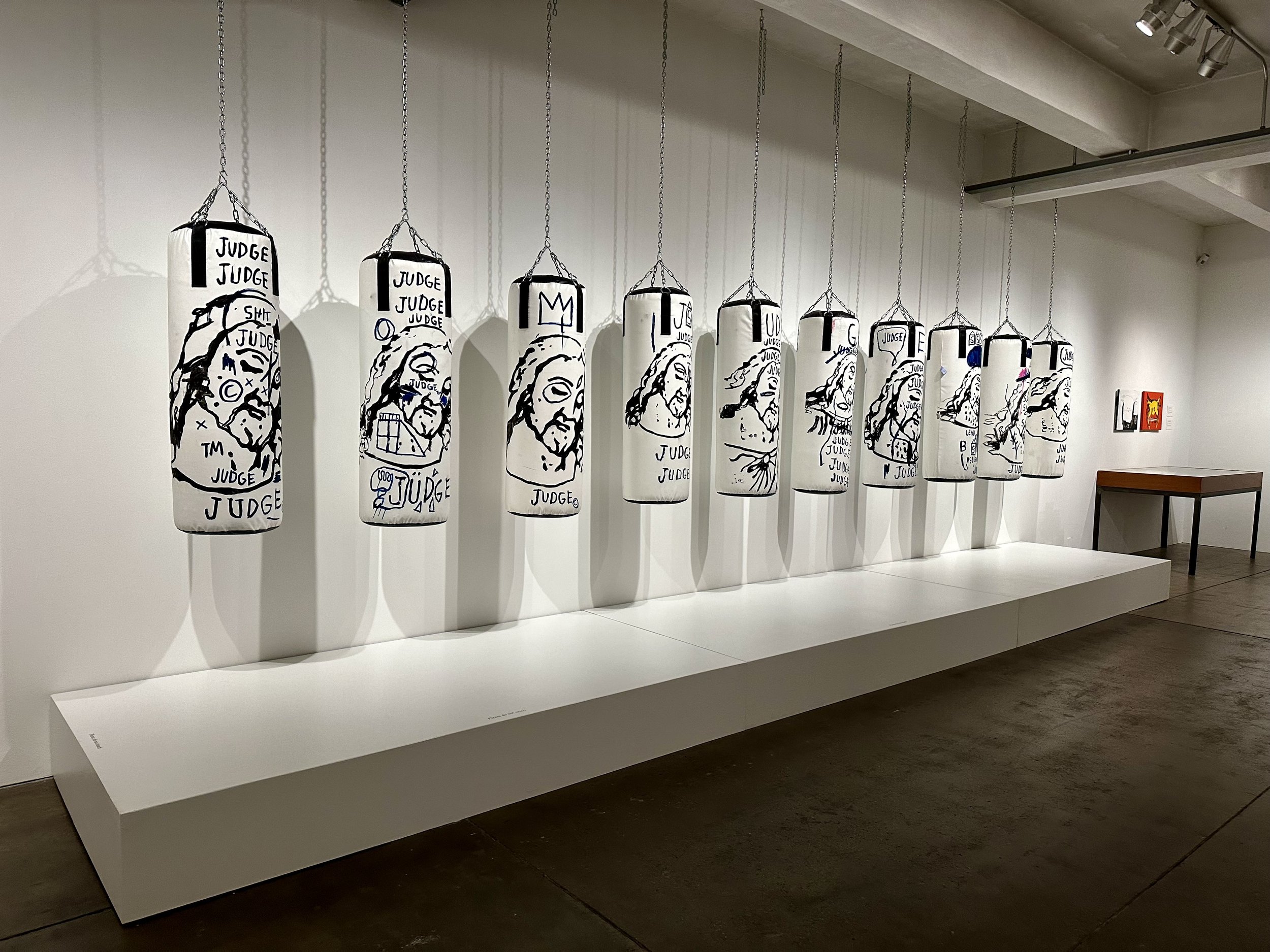 Ten Punching Bags (Last Supper), 1985-1986