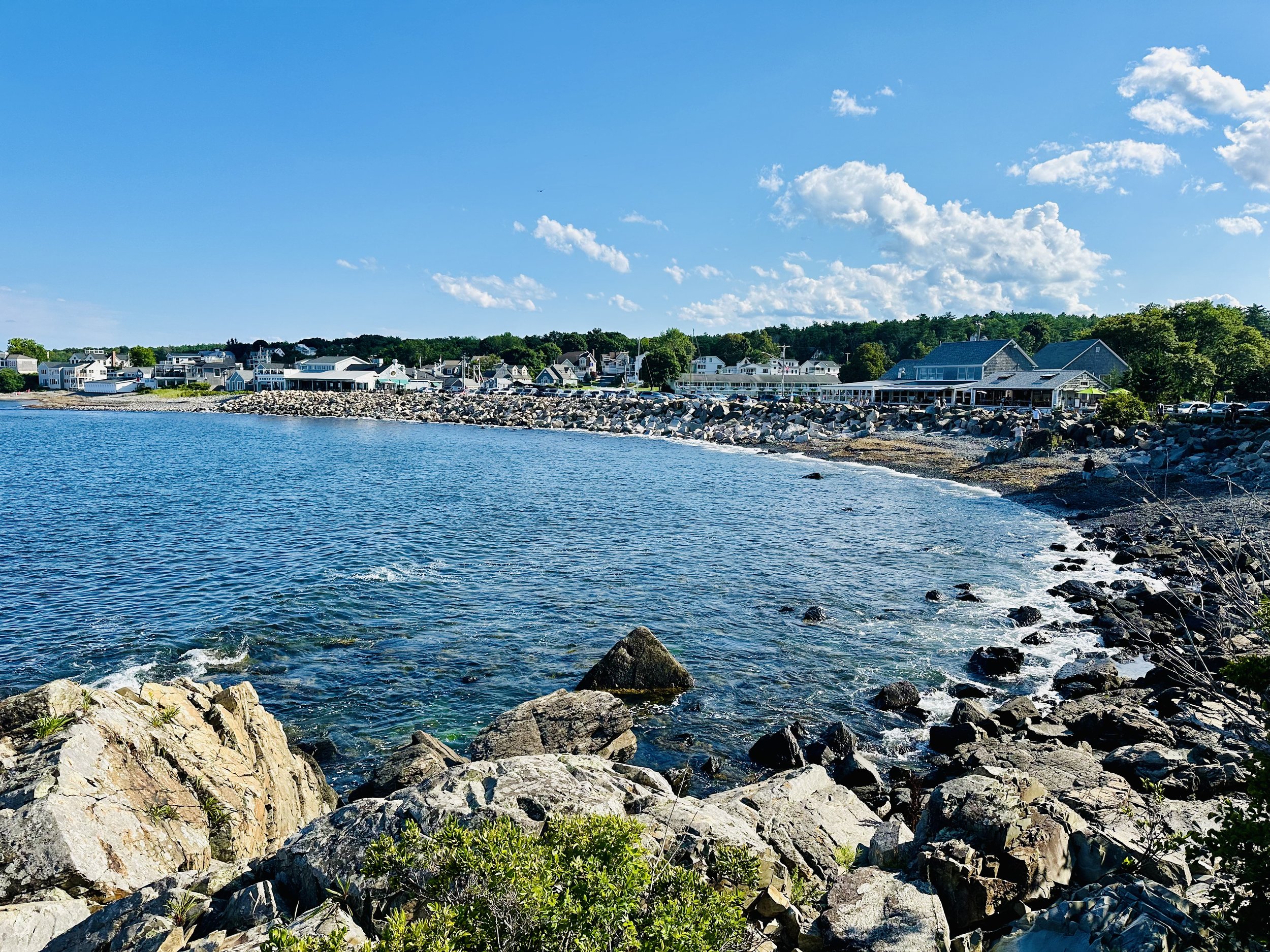 View of Perkins Cove, at southern end of Marginal Way