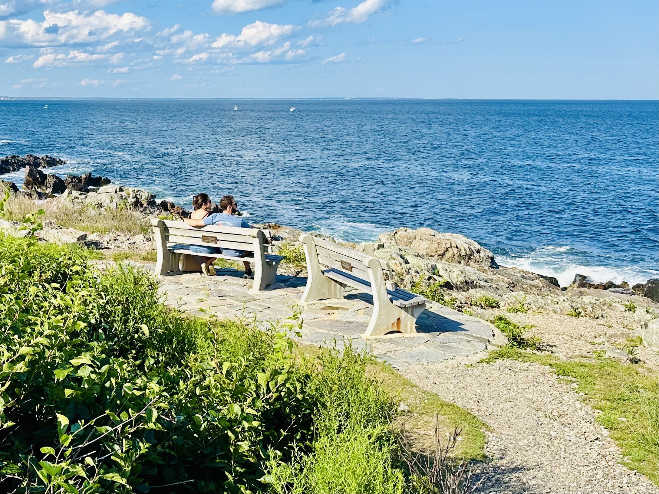 Benches on Marginal Way