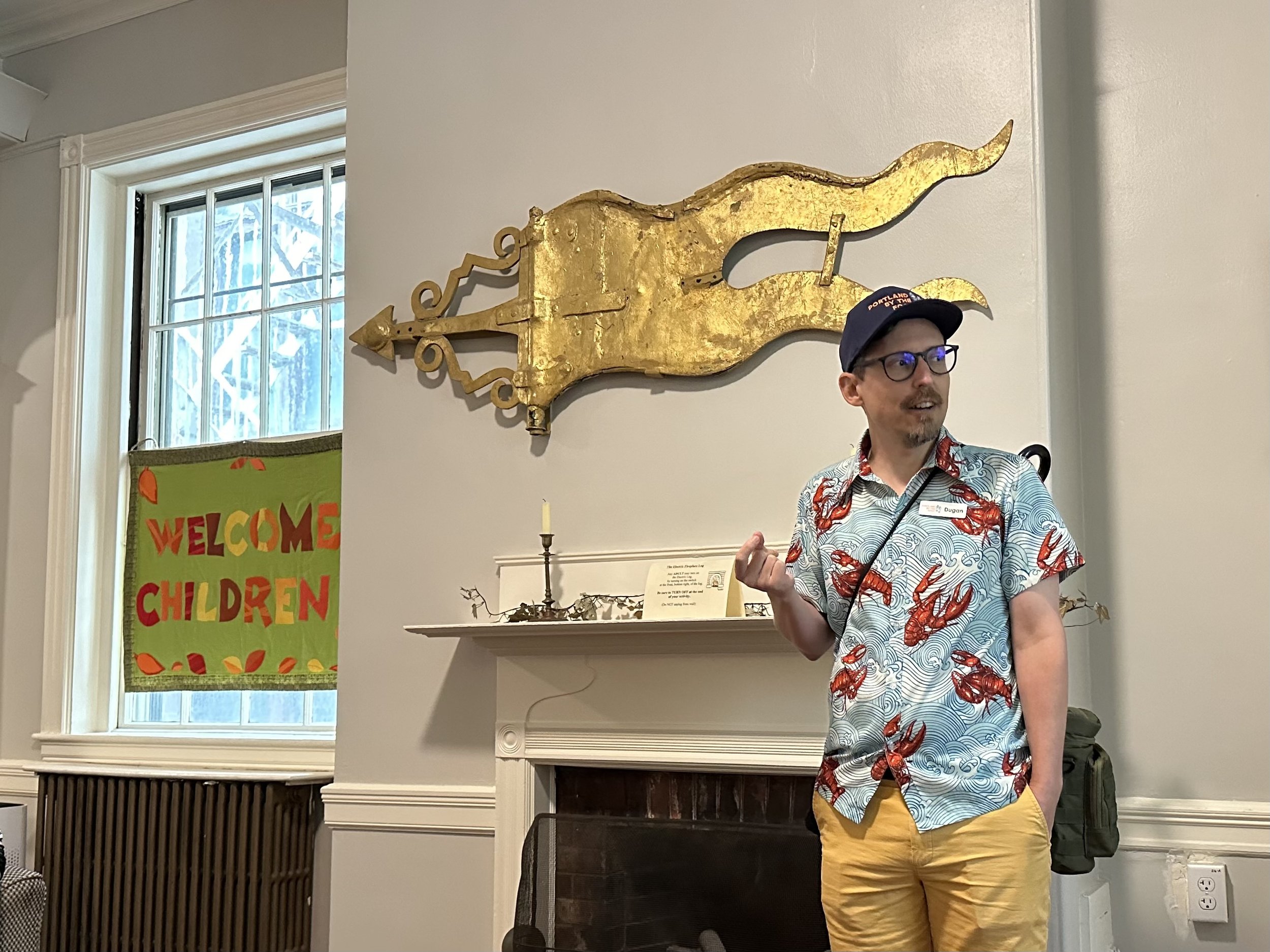 Original weathervane from 1740 church