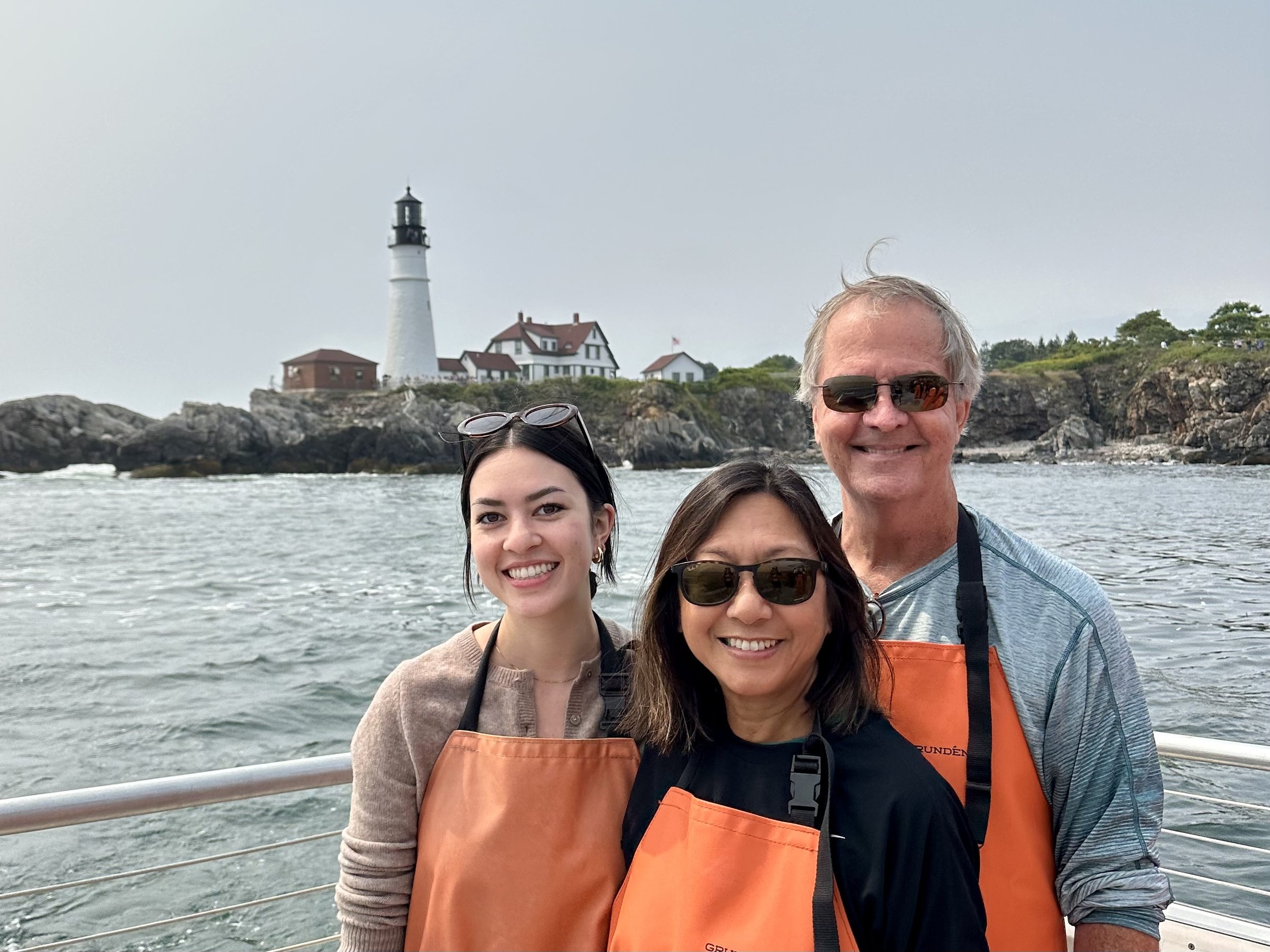 Lobstering on Casco Bay