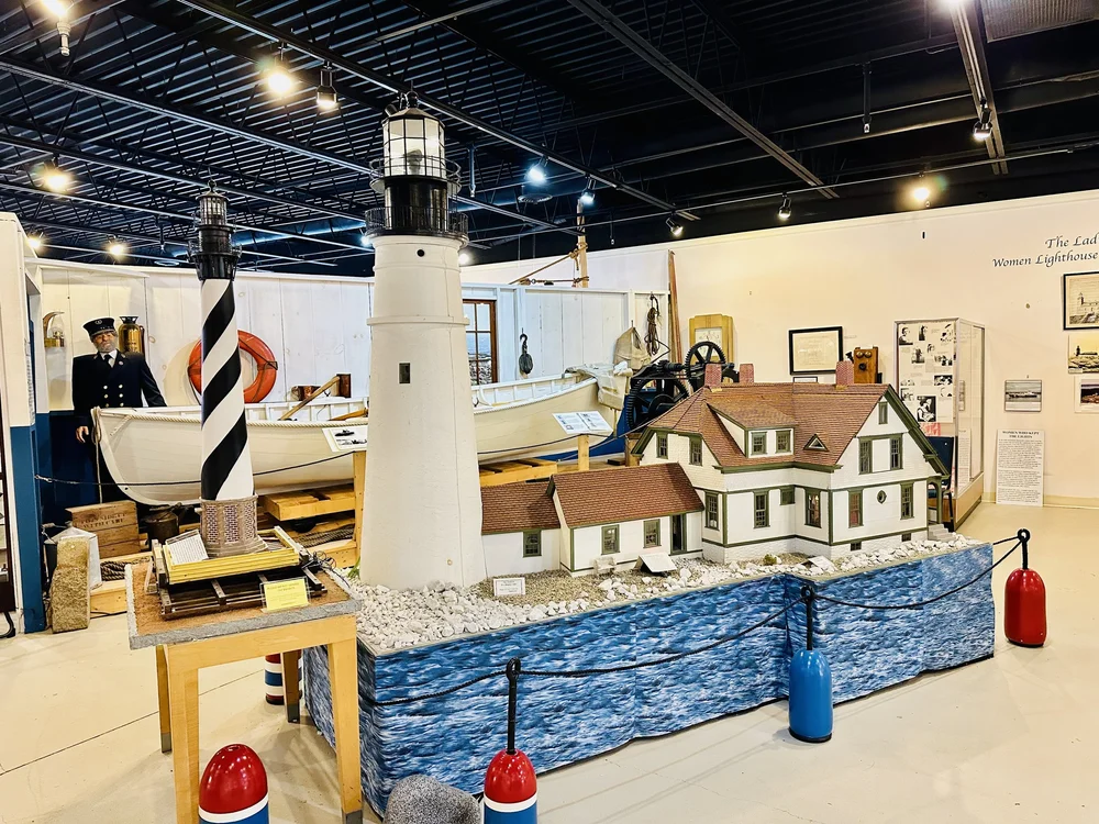 Model of Portland Head Light