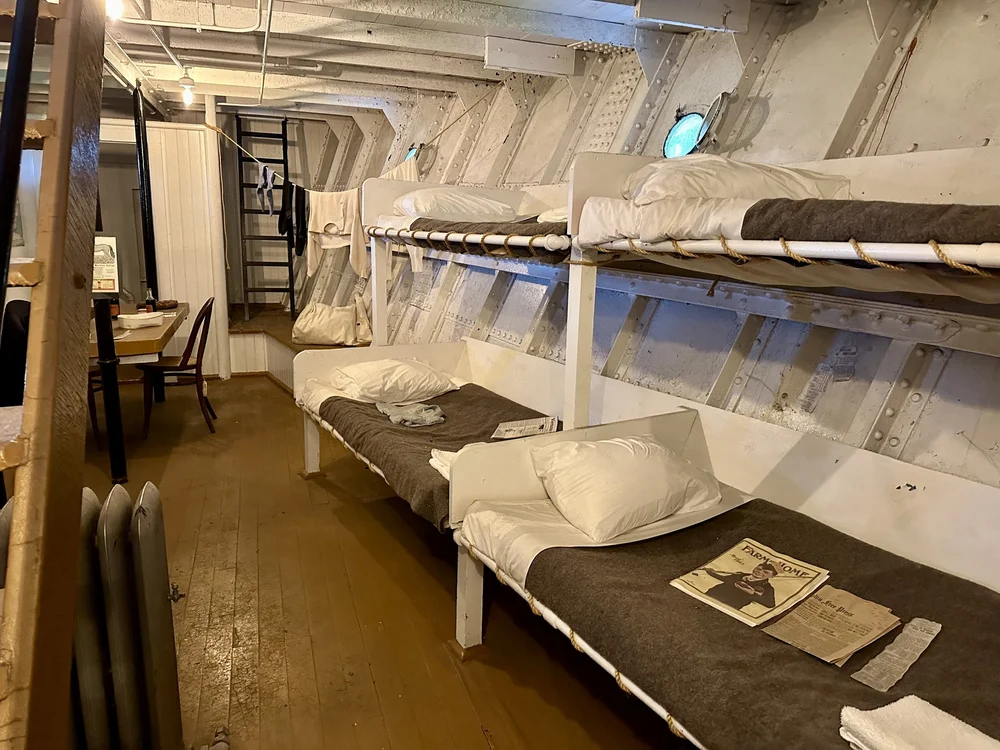 Lower Deck - Crew quarters in the forecastle