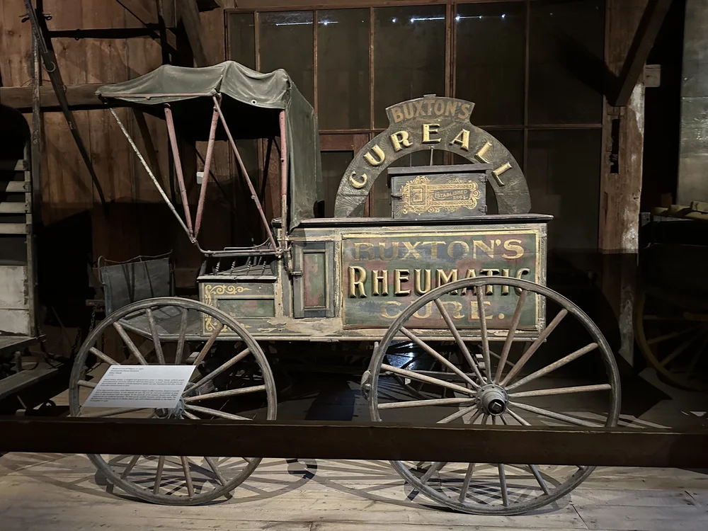 Buxton's Cure-All Wagon, ca. 1900