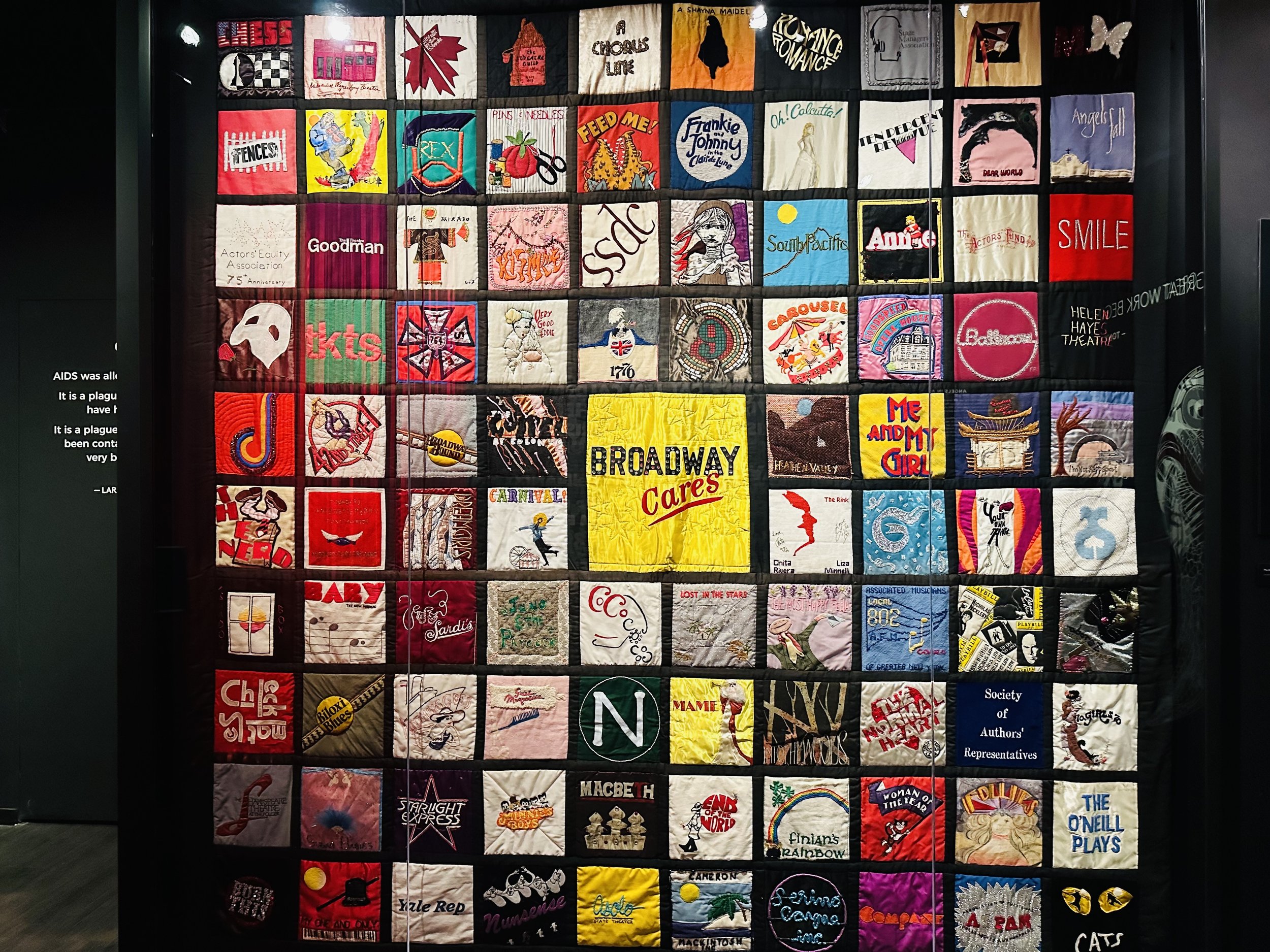 AIDS quilt, 1991