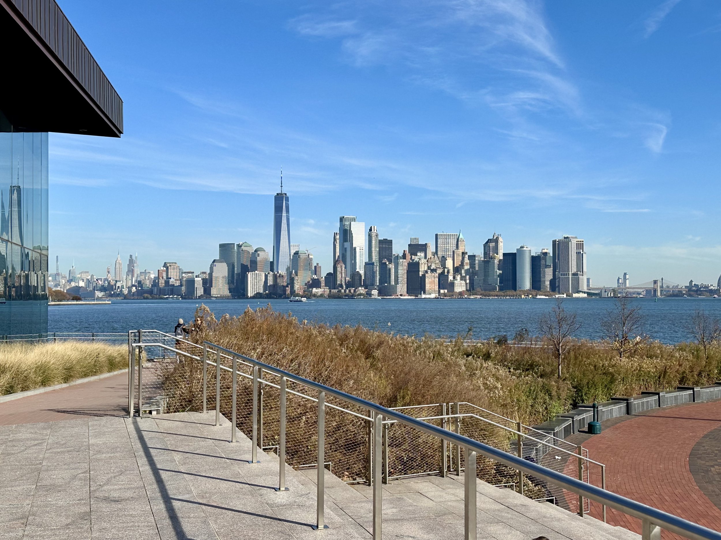 View from museum entrance