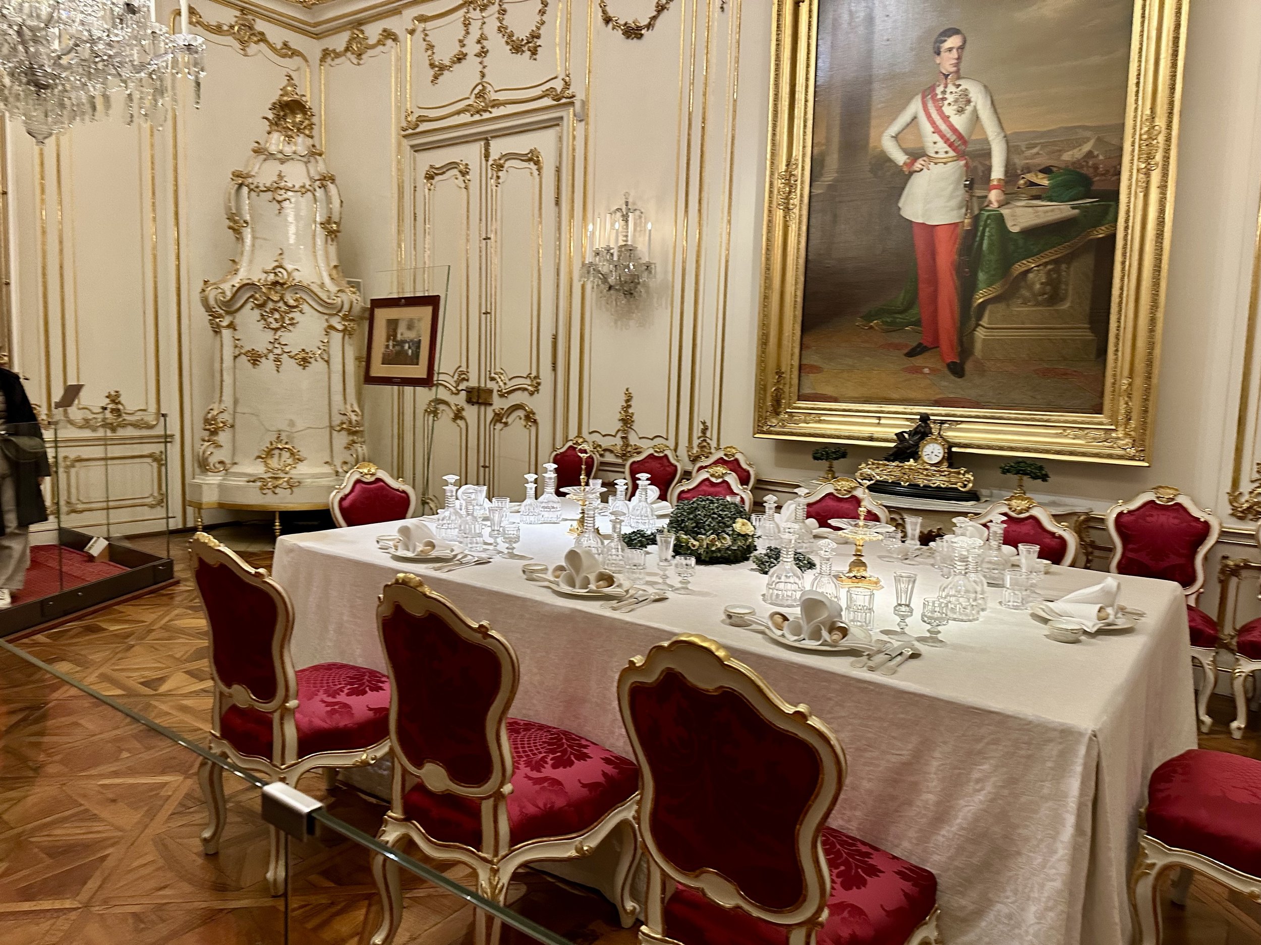 Marie Antoinette dining room