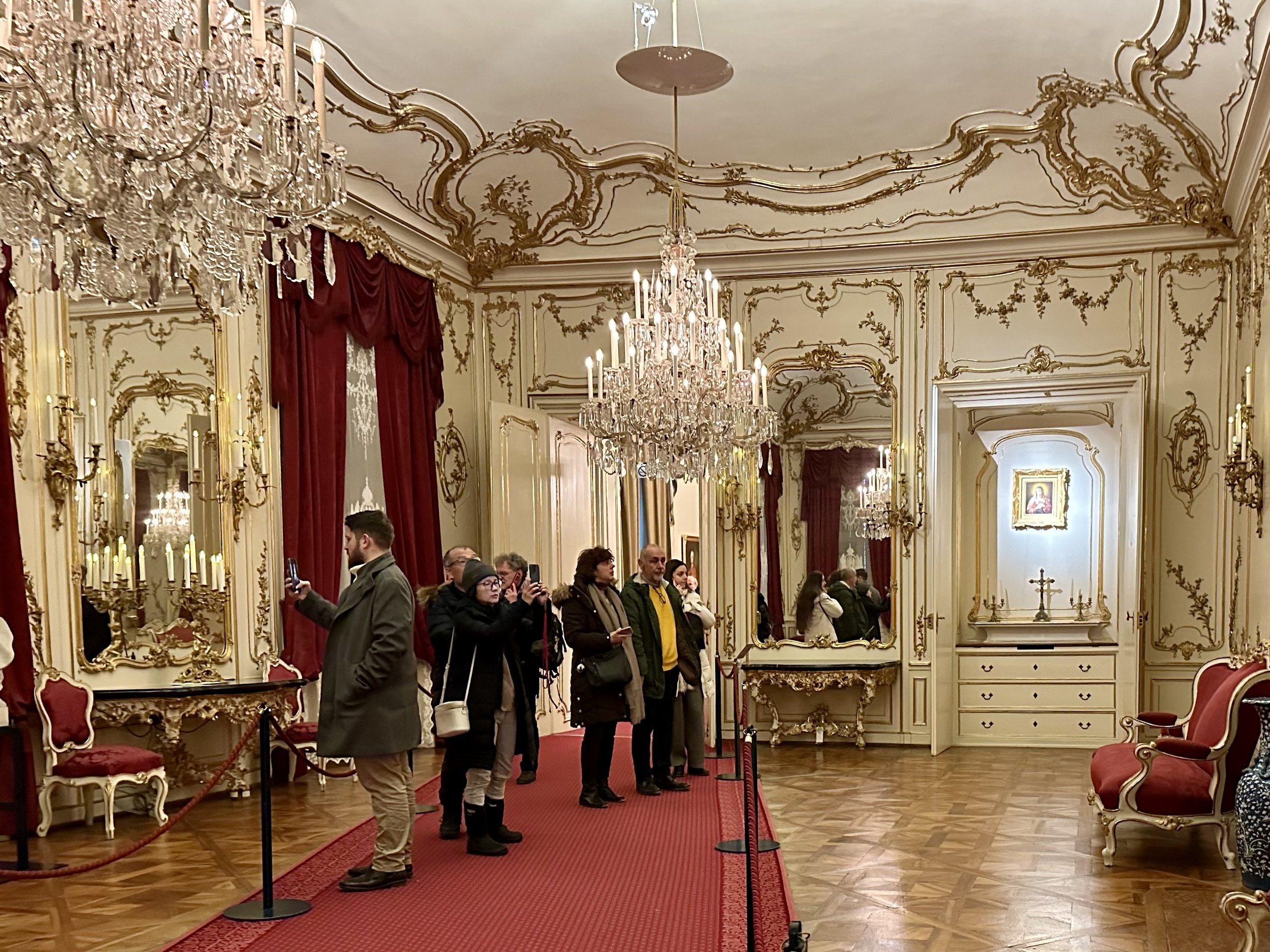 Hall of Mirrors, where a 6-year old Mozart performed