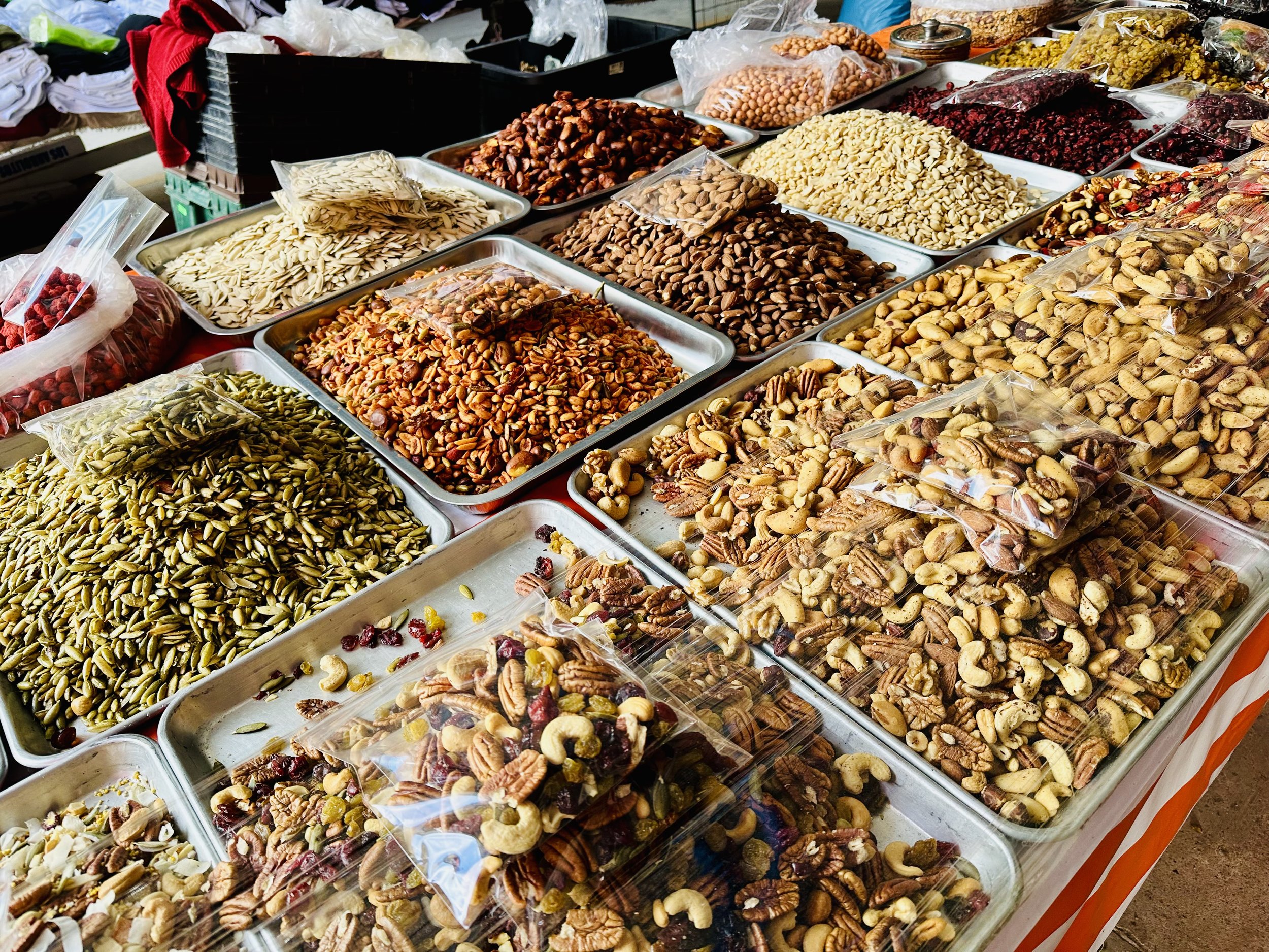 Nuts galore