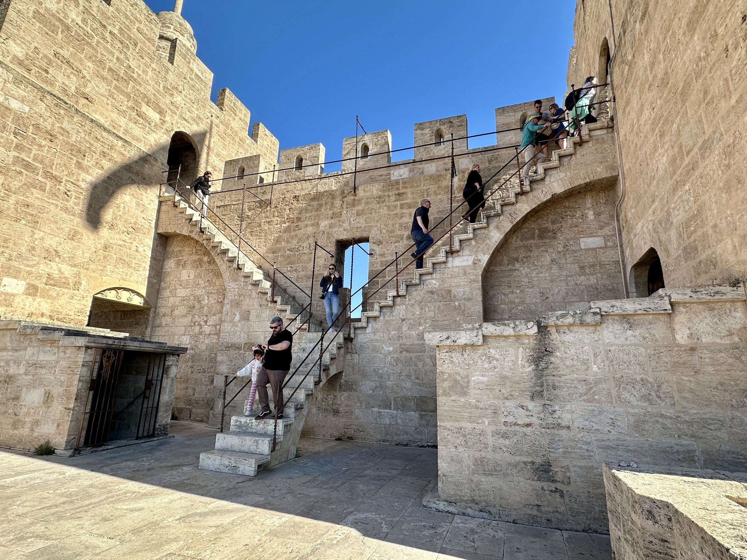 Upper staircase