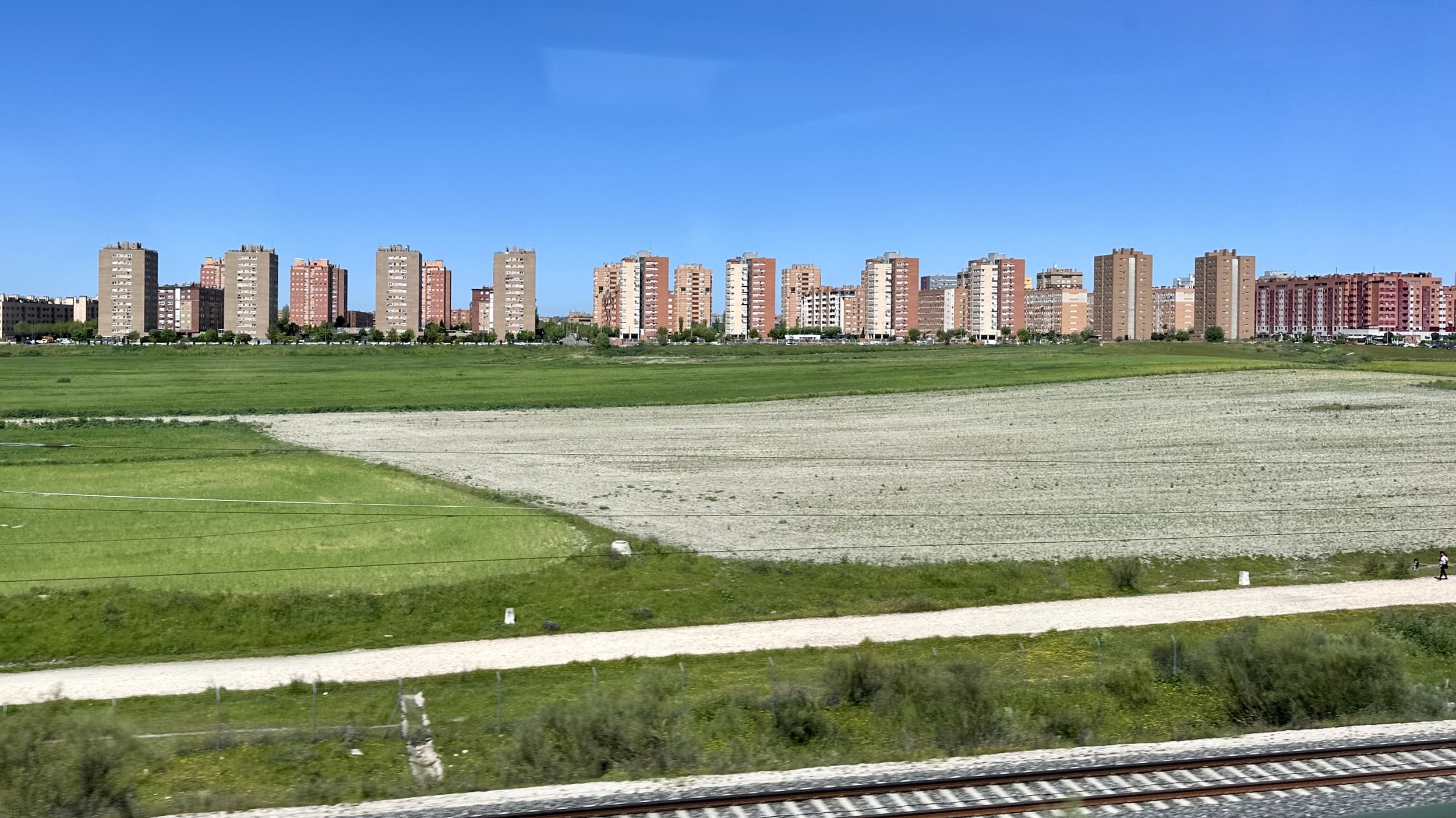 Residential neighborhood east of Madrid