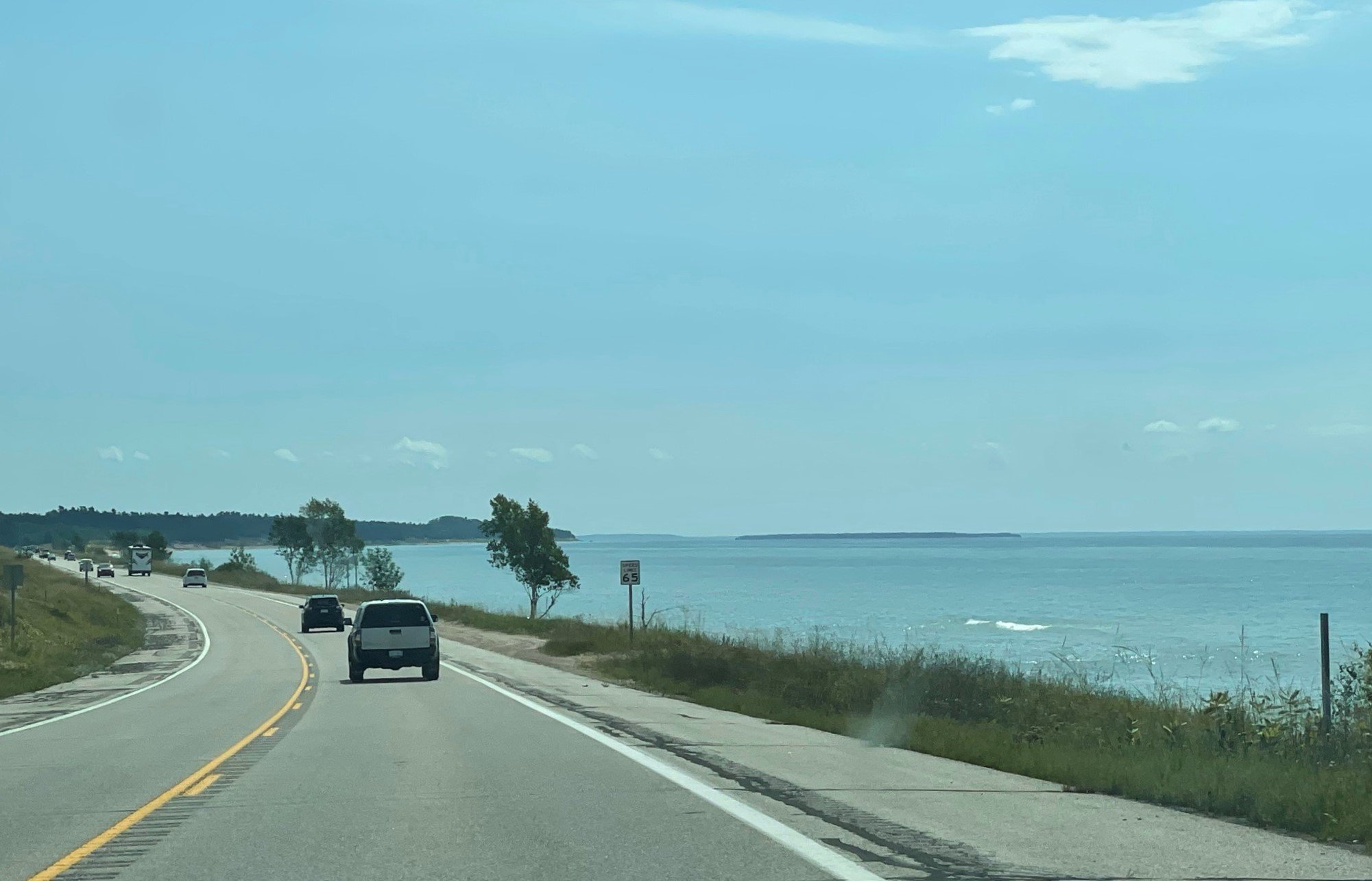 On the Road Again - Lake Michigan and the Mighty Mac