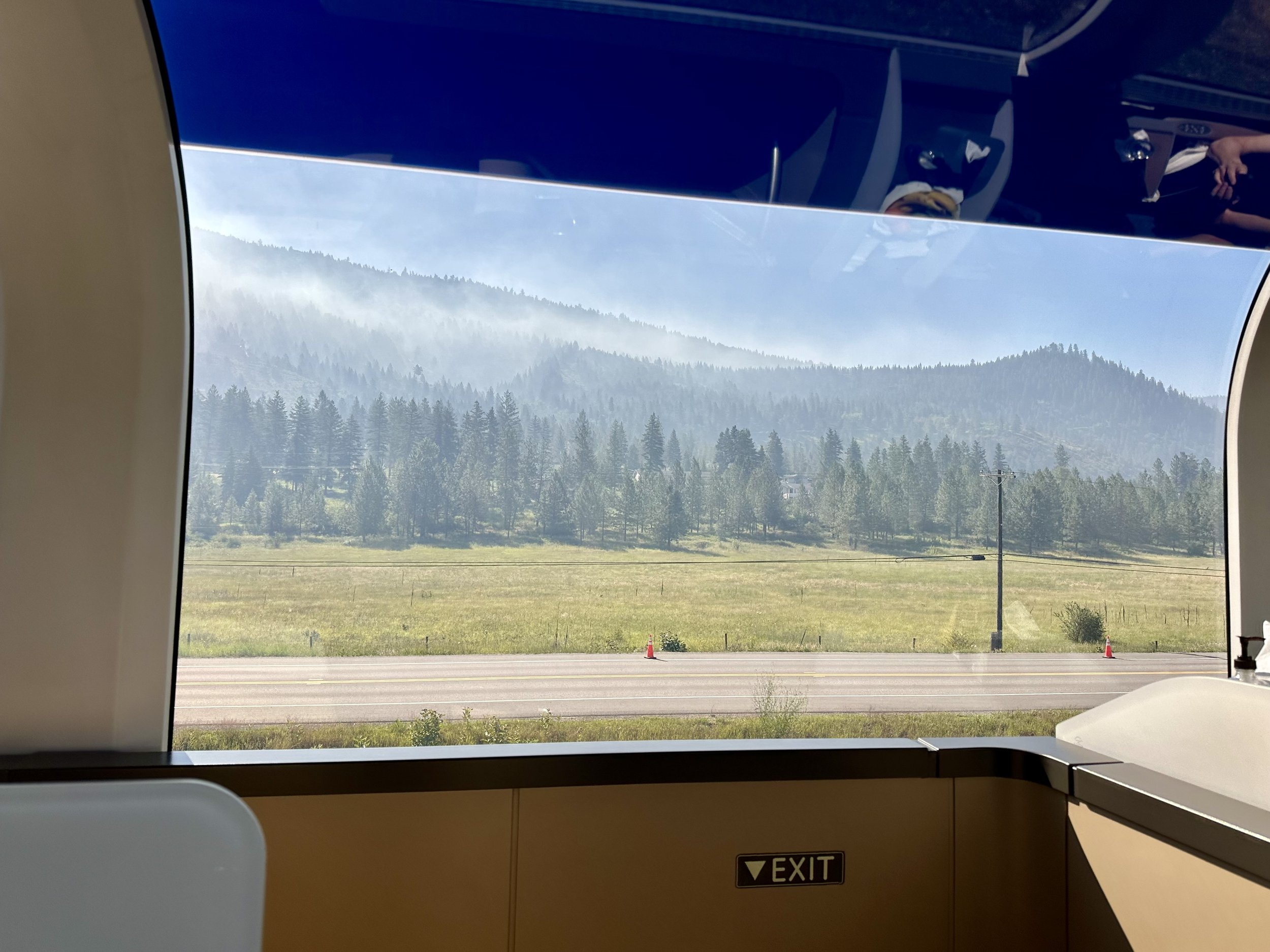 Wildfire - the view from my seat