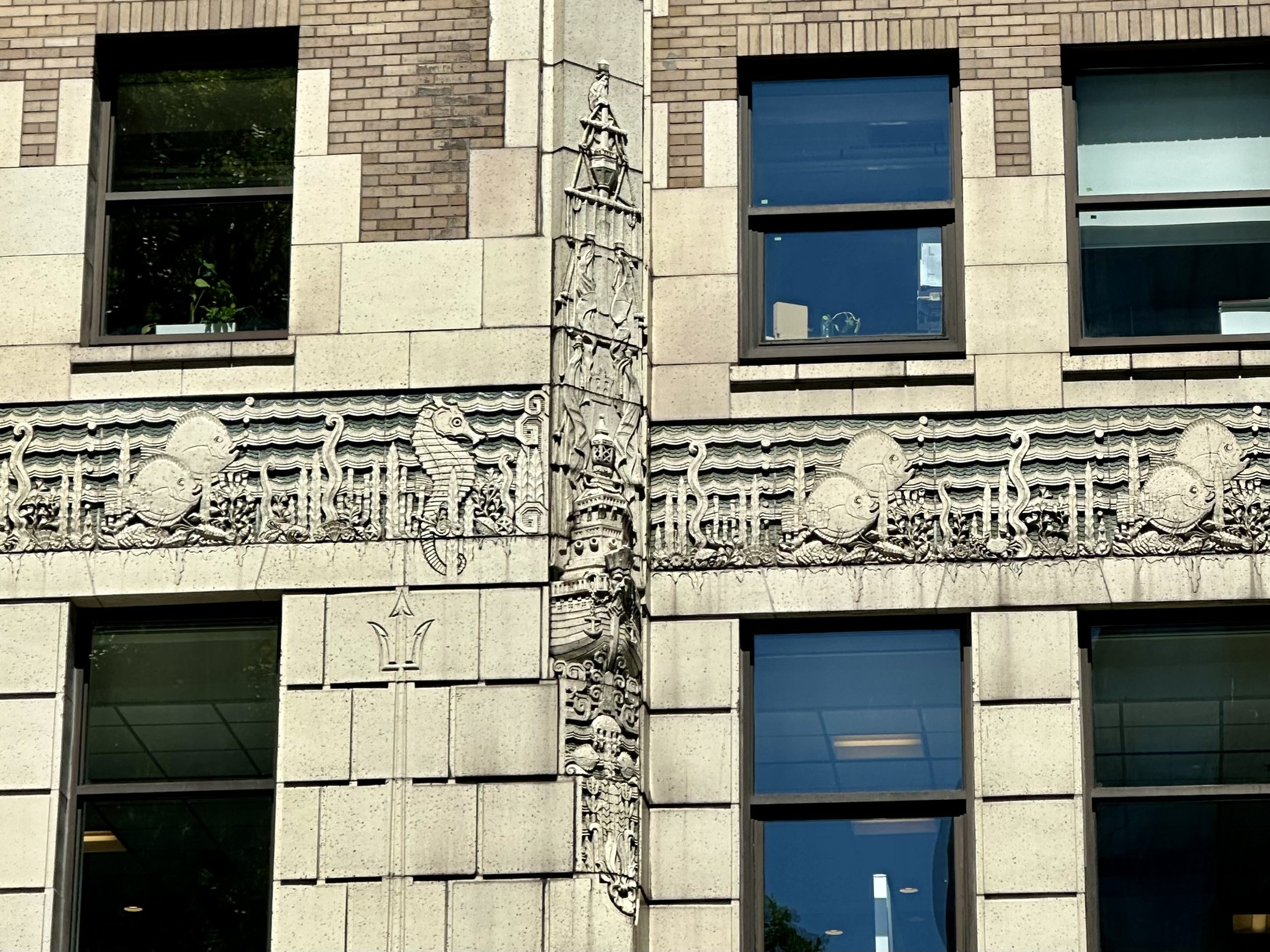 Marine Building detail