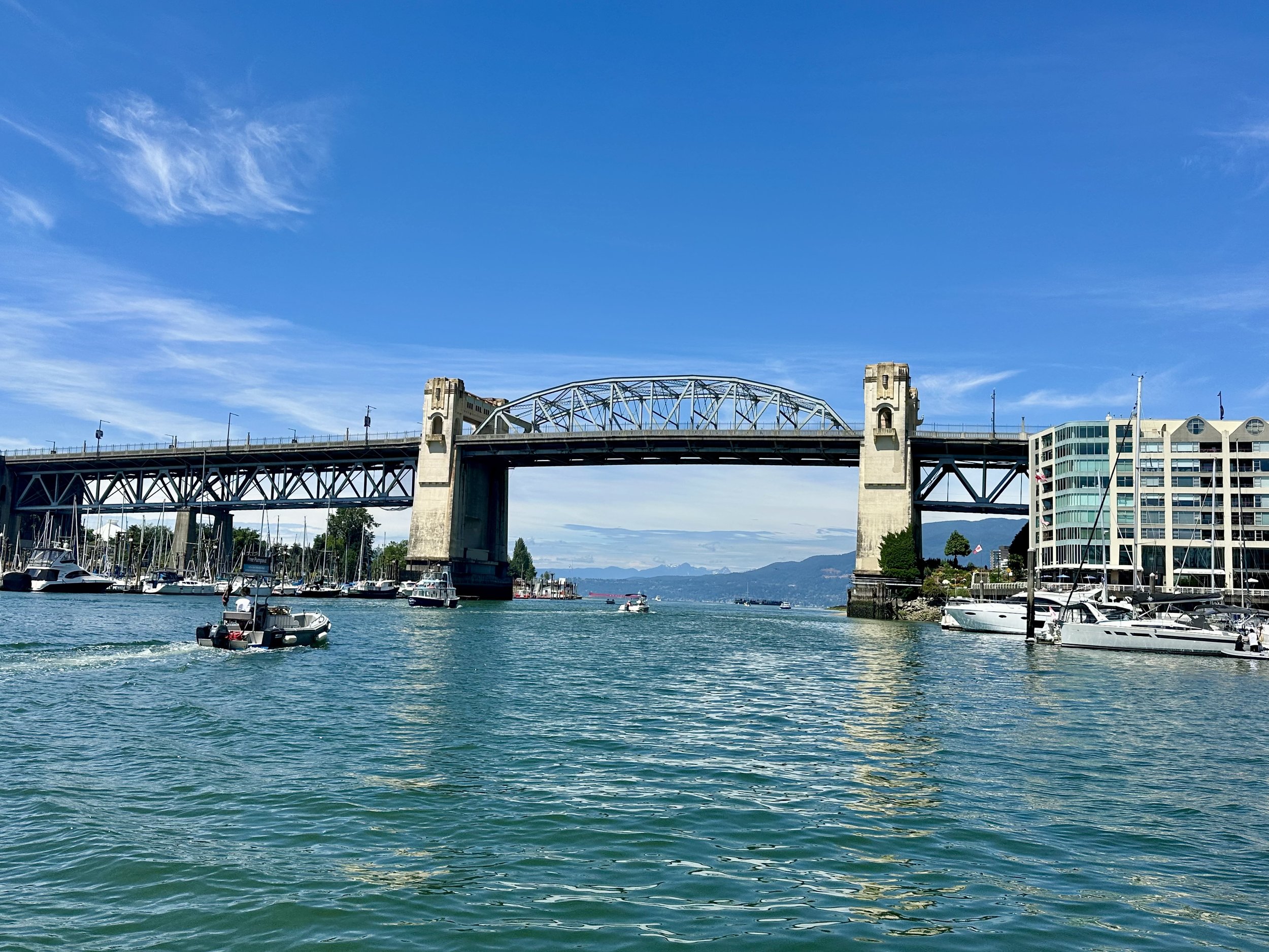 Burrard Bridge, from the Aquabus