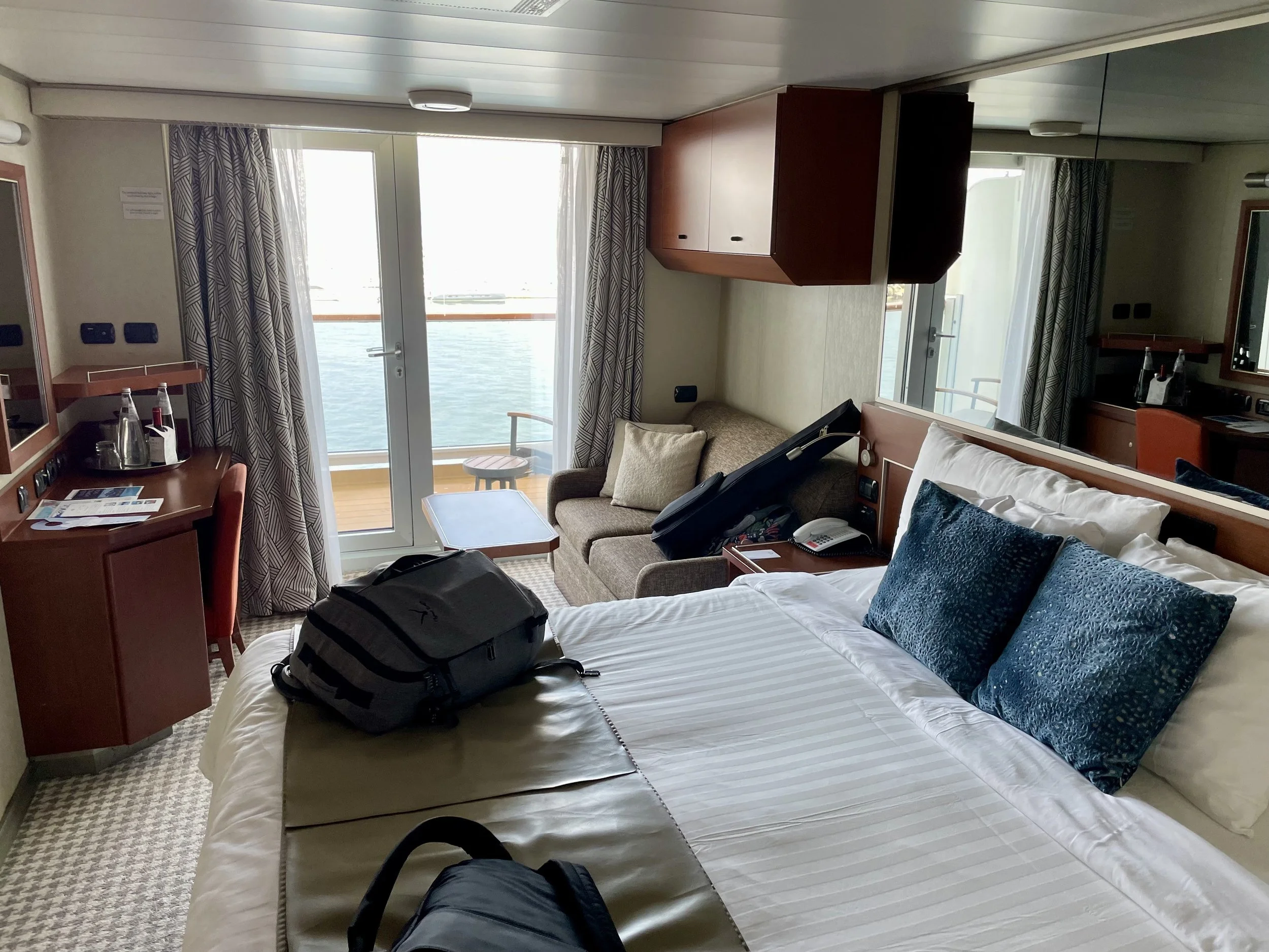 Our cabin on the Verandah Deck