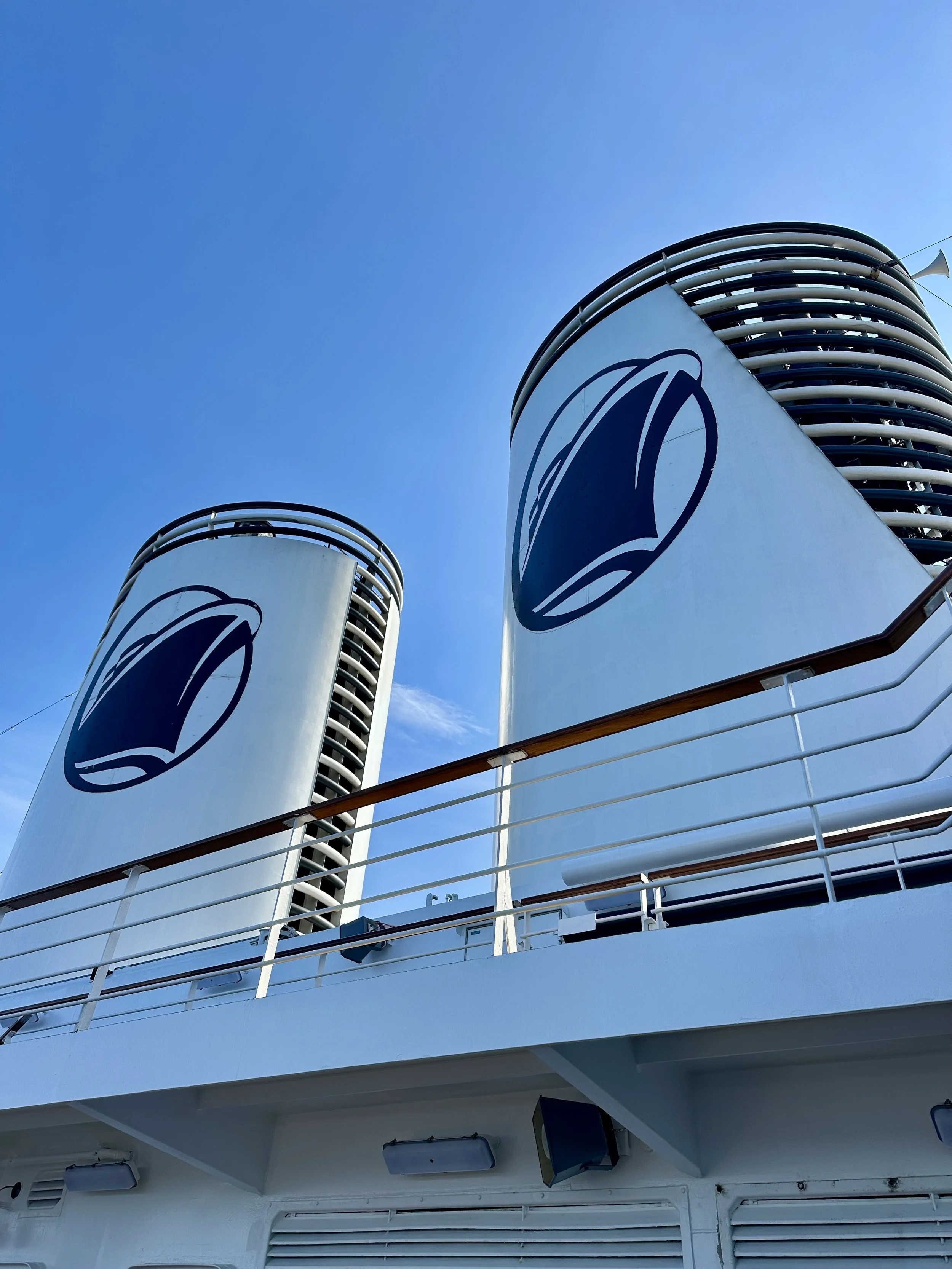 Eurodam smokestacks