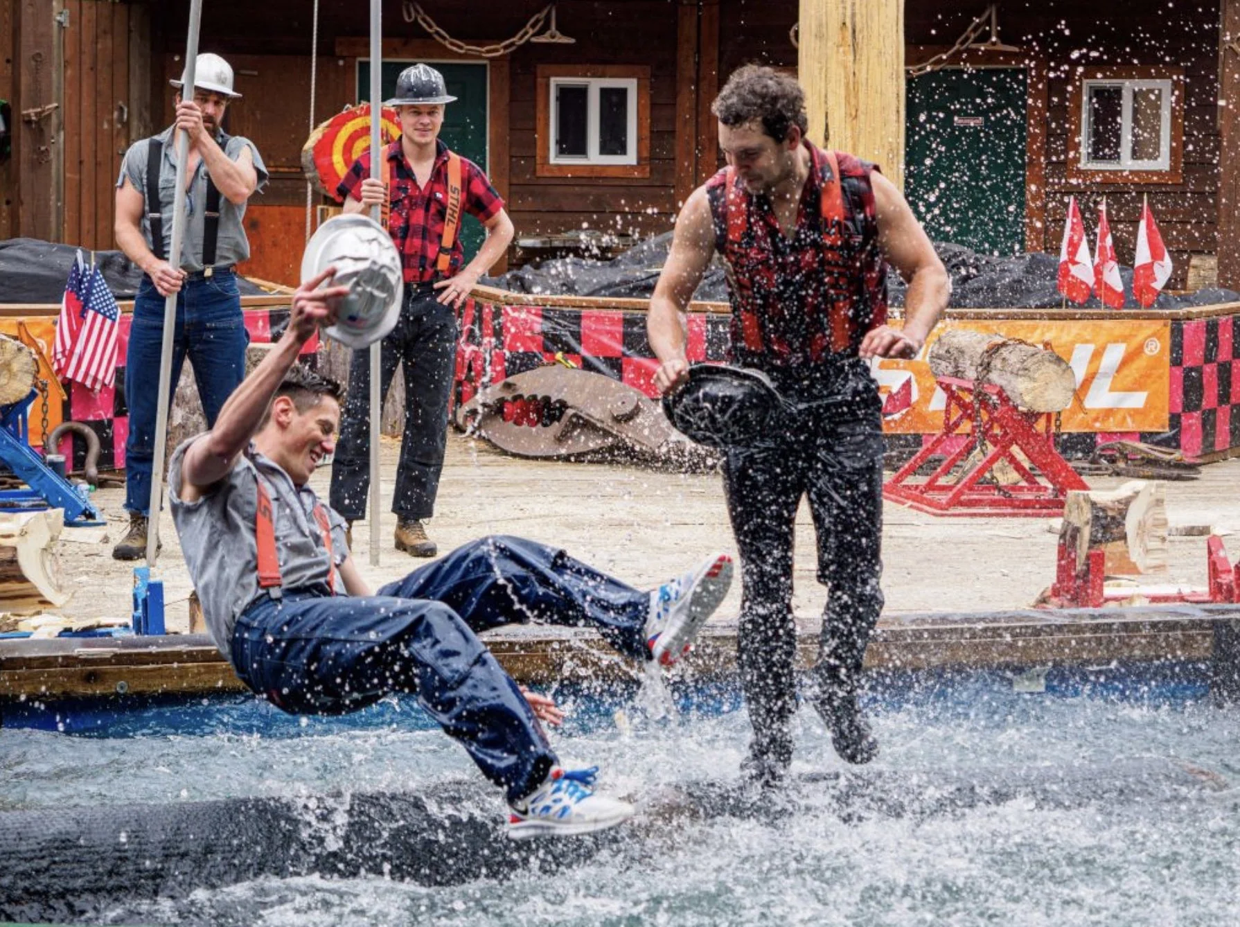 Great Alaskan Lumberjack Show (not my photo)