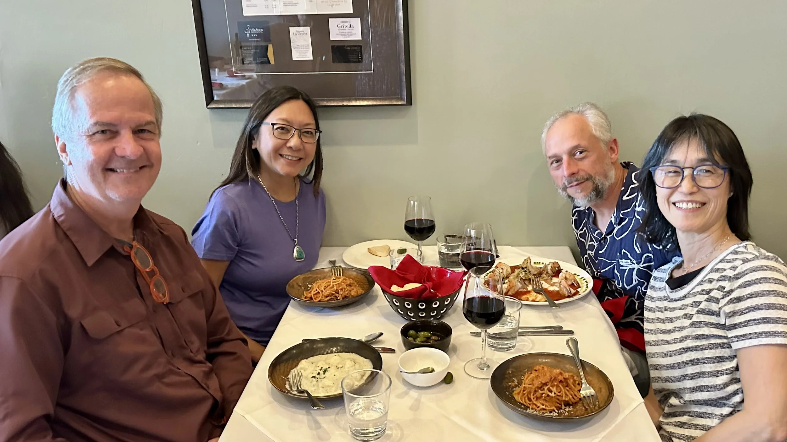 Steve, Maria, Sean, Fran