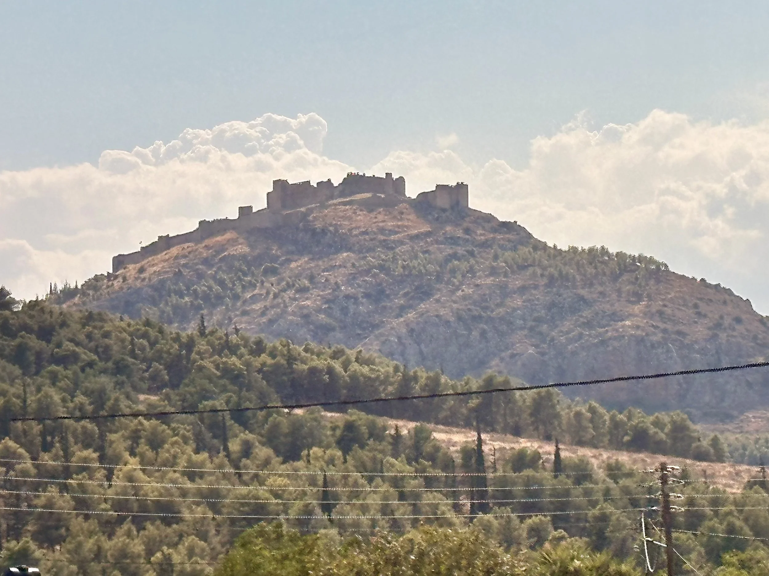 Palamidi Fortress (Napflio) in the distance