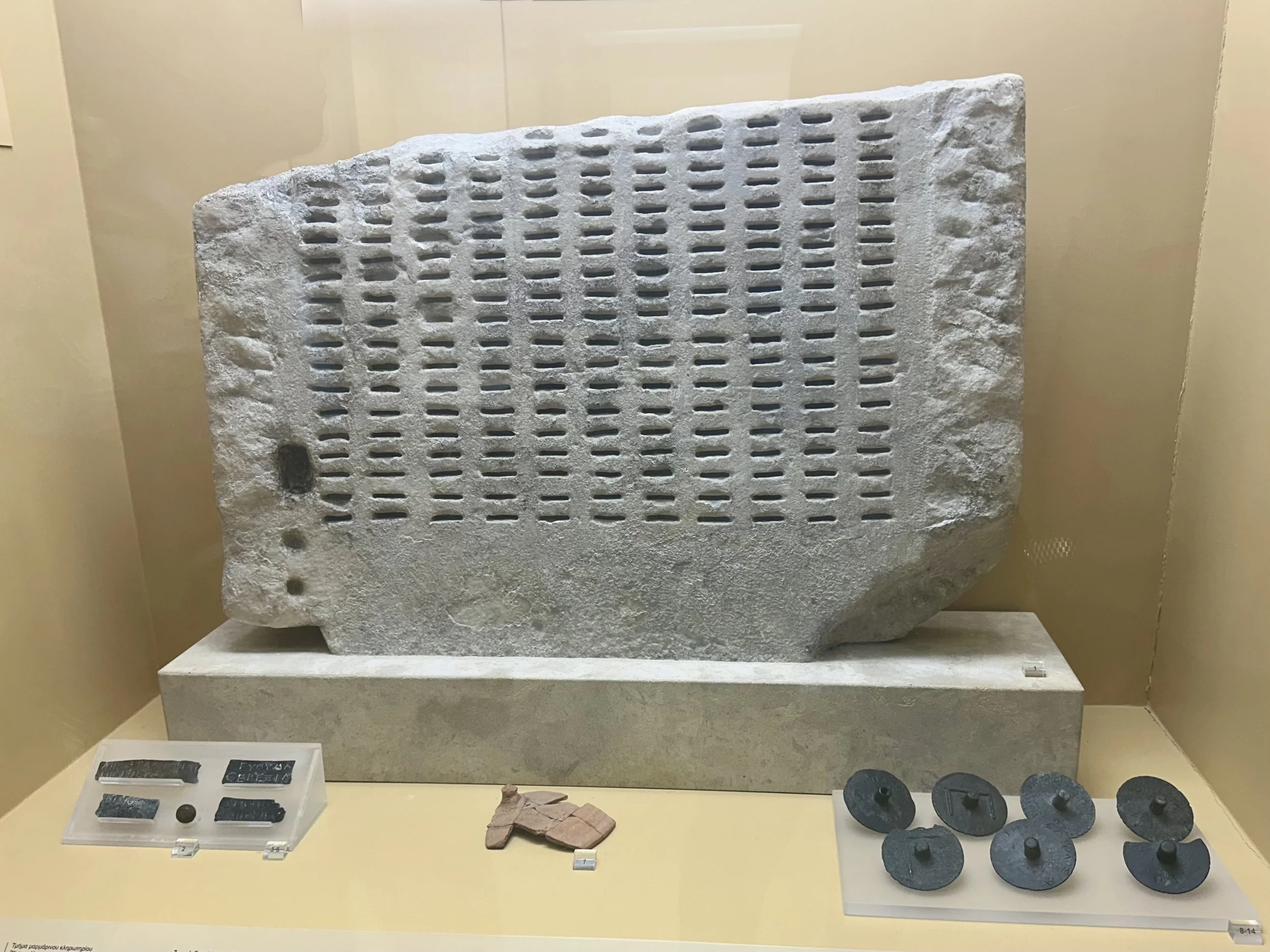 Kleroteria (stone allotment machine)