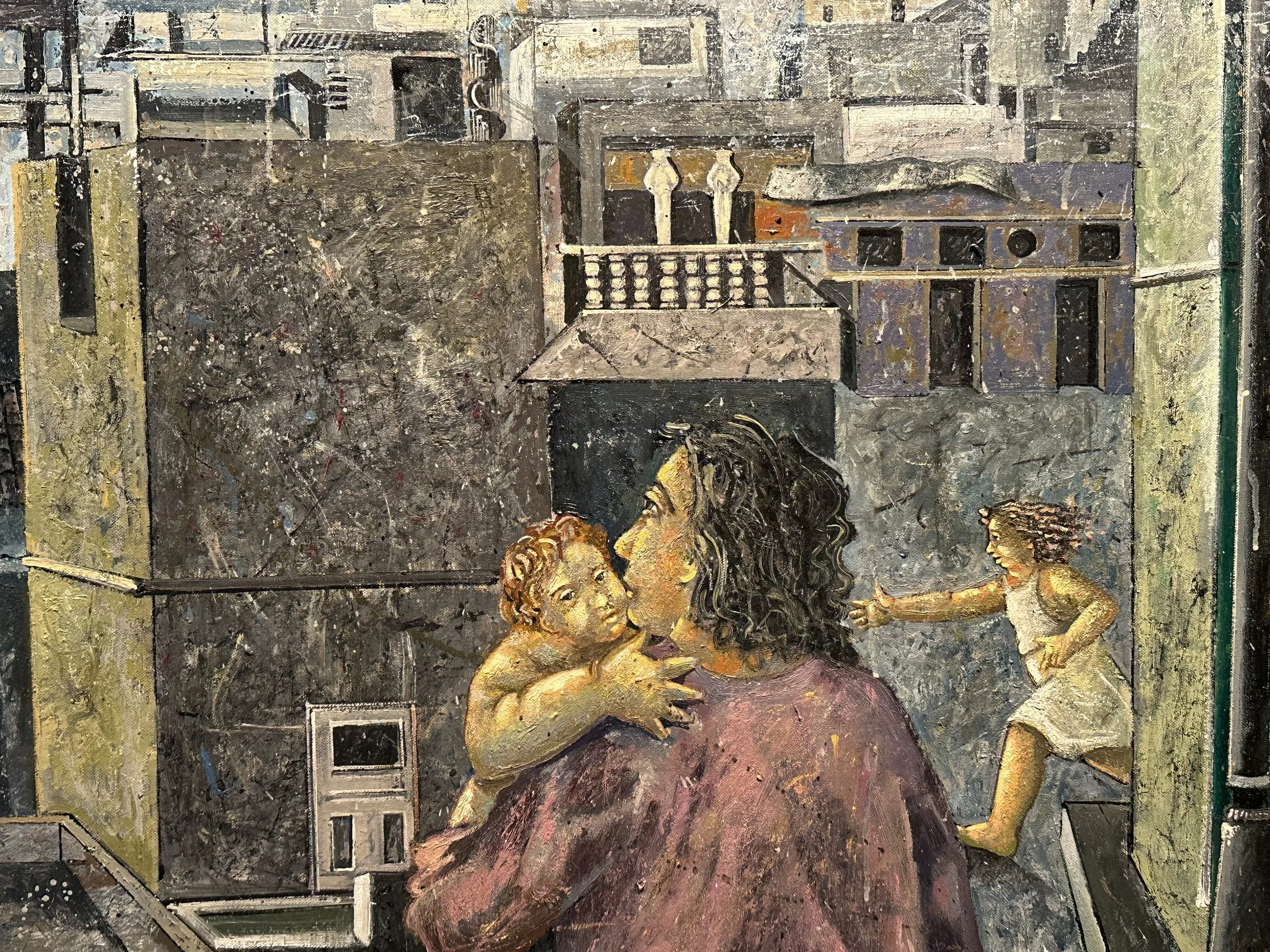  Detail from  Blue  by Stathis Vatanidis 