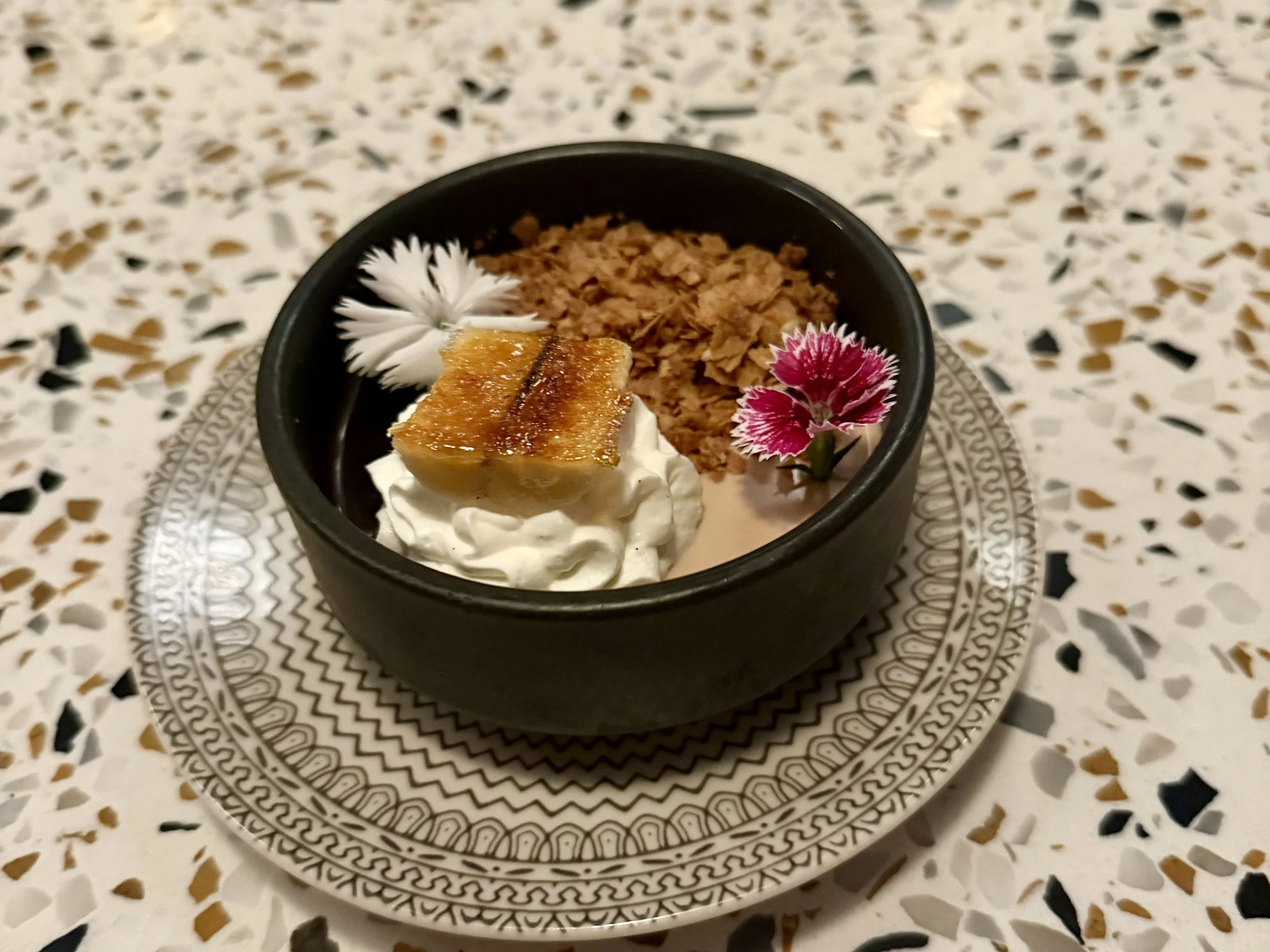 Caramelized Chocolate Panna Cotta