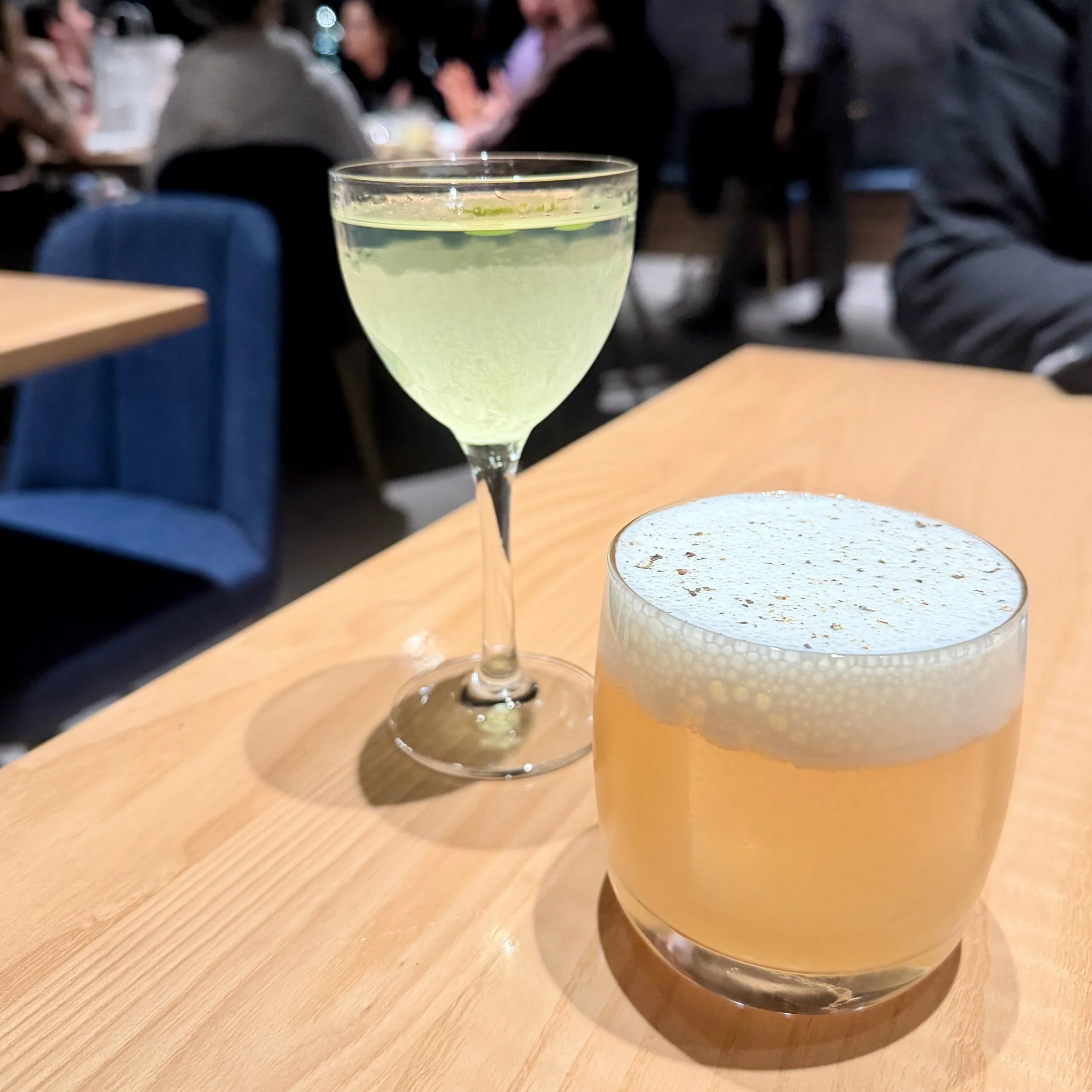 Ricotta e Melone and Martini del Santo