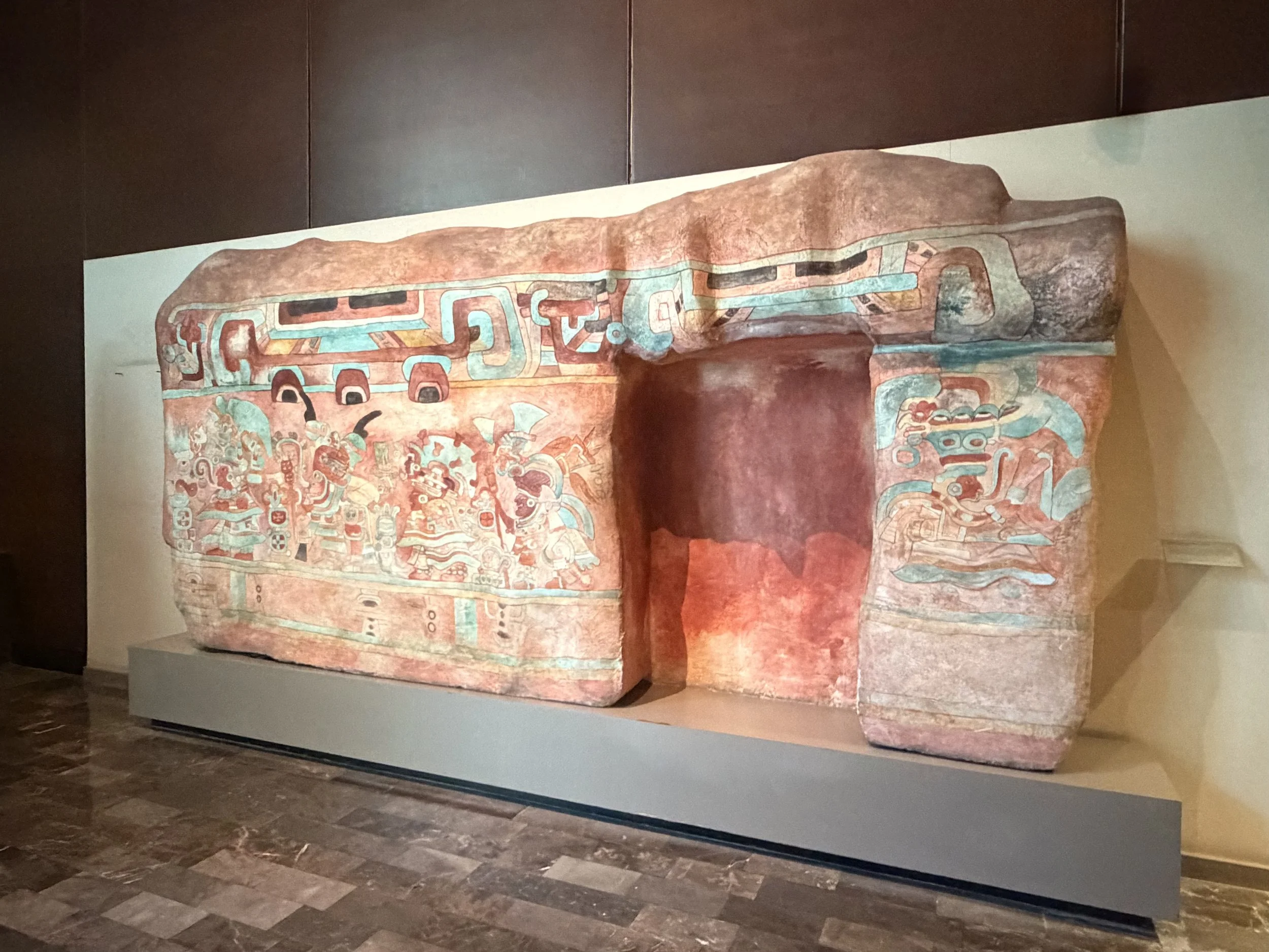 Reproduction of Zapotec tomb