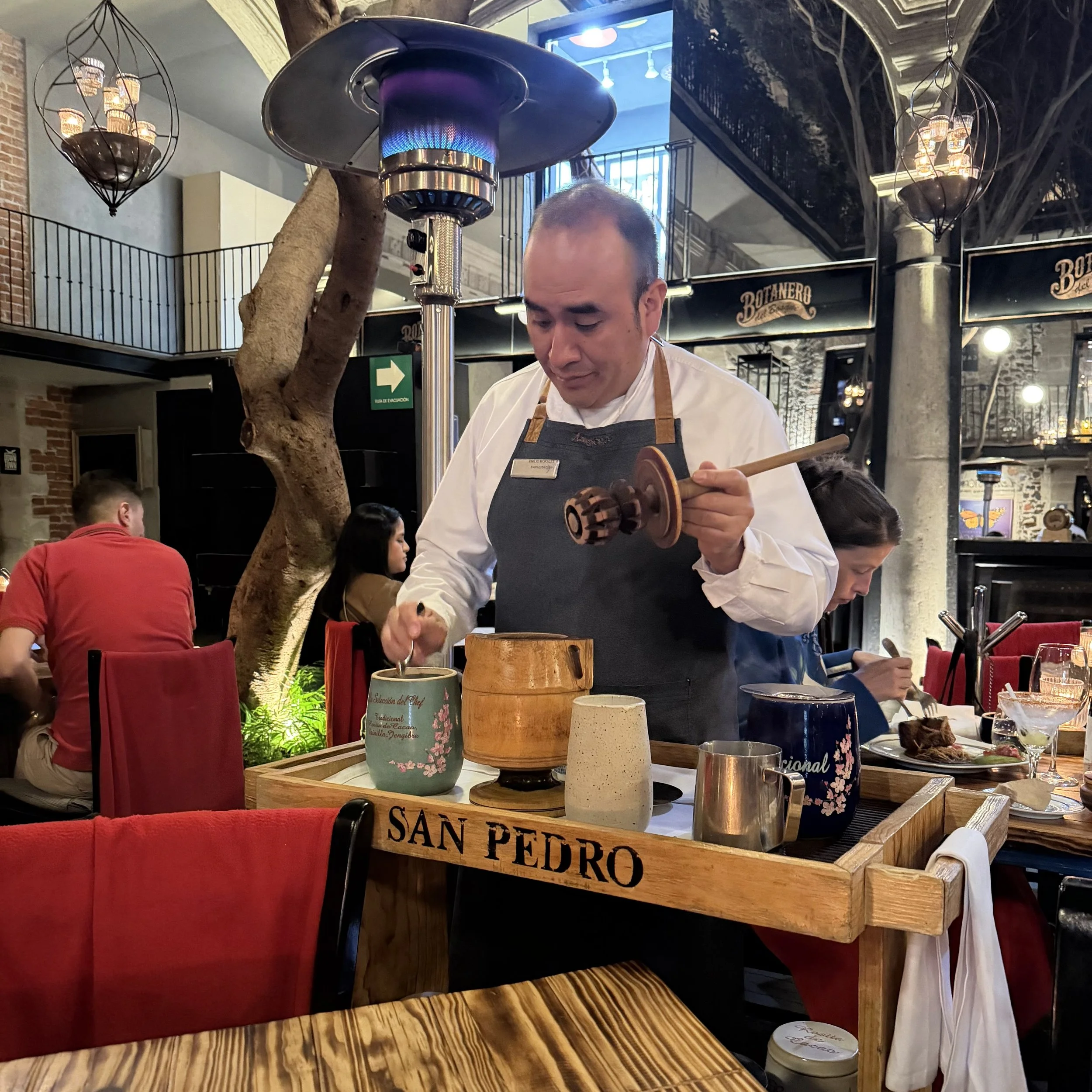 Chocolate Caliente, Postre Líquido