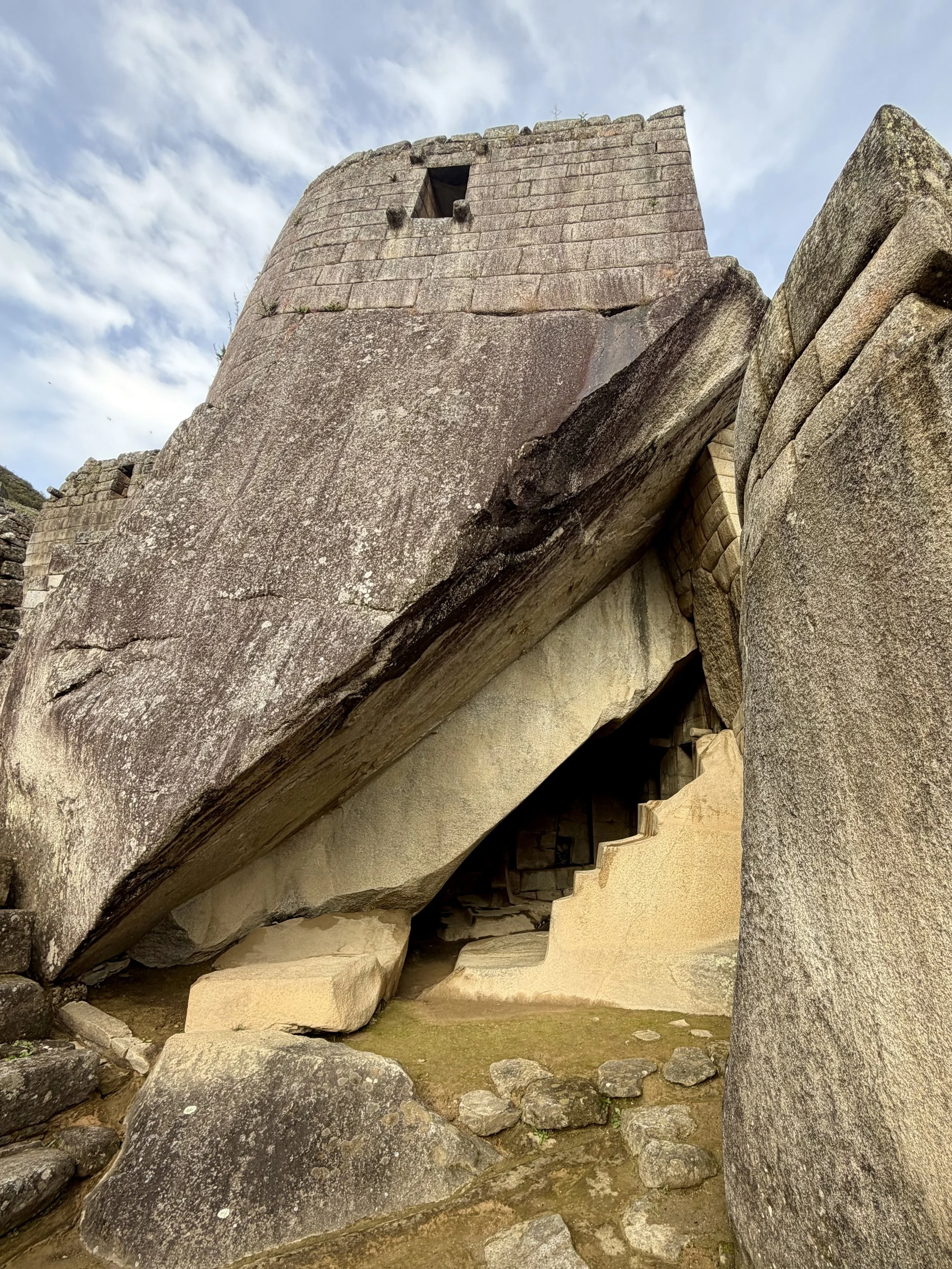 Cave below Temple of the Sun