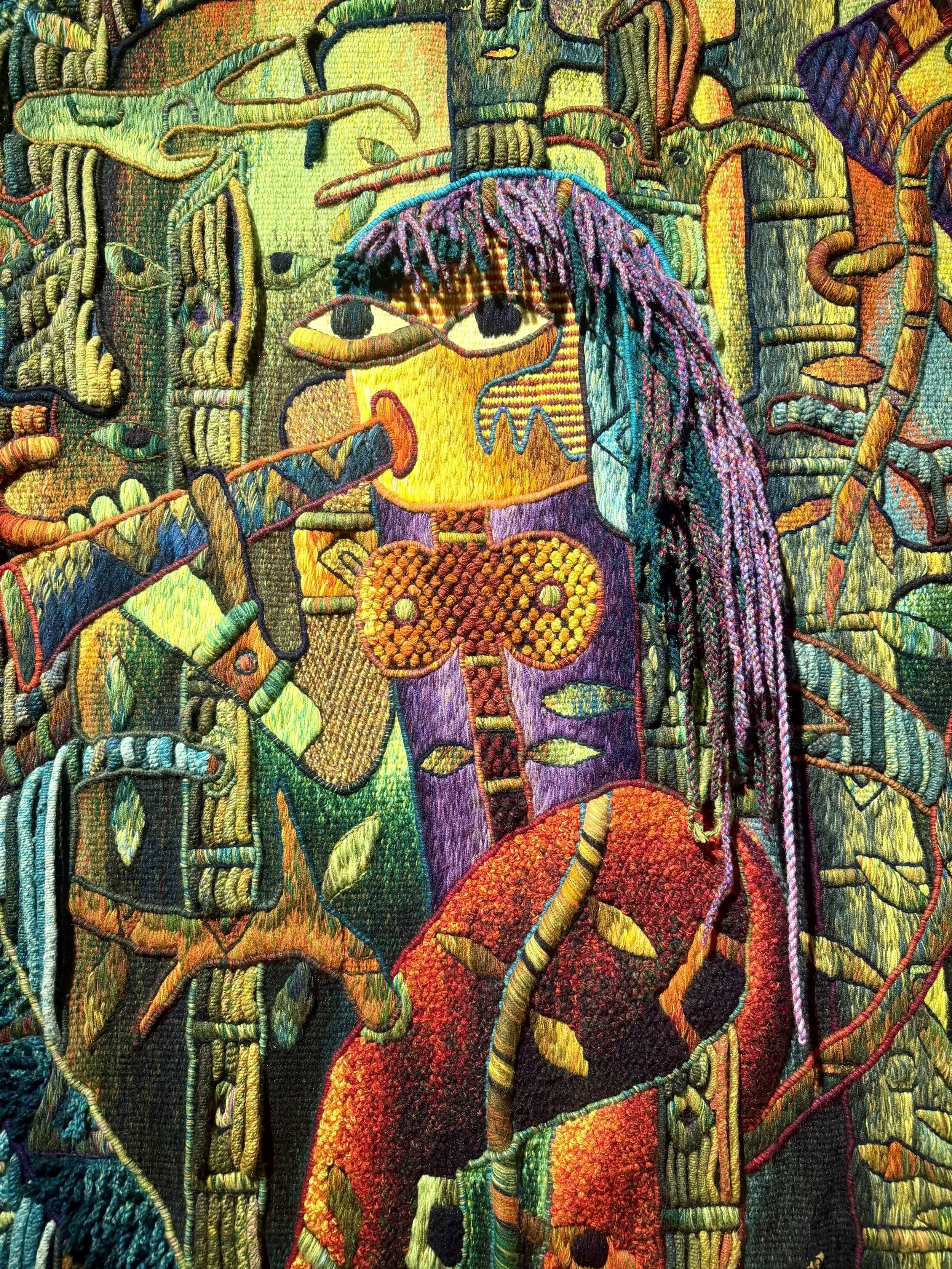 Alabanzas sagradas en la jungla - detail