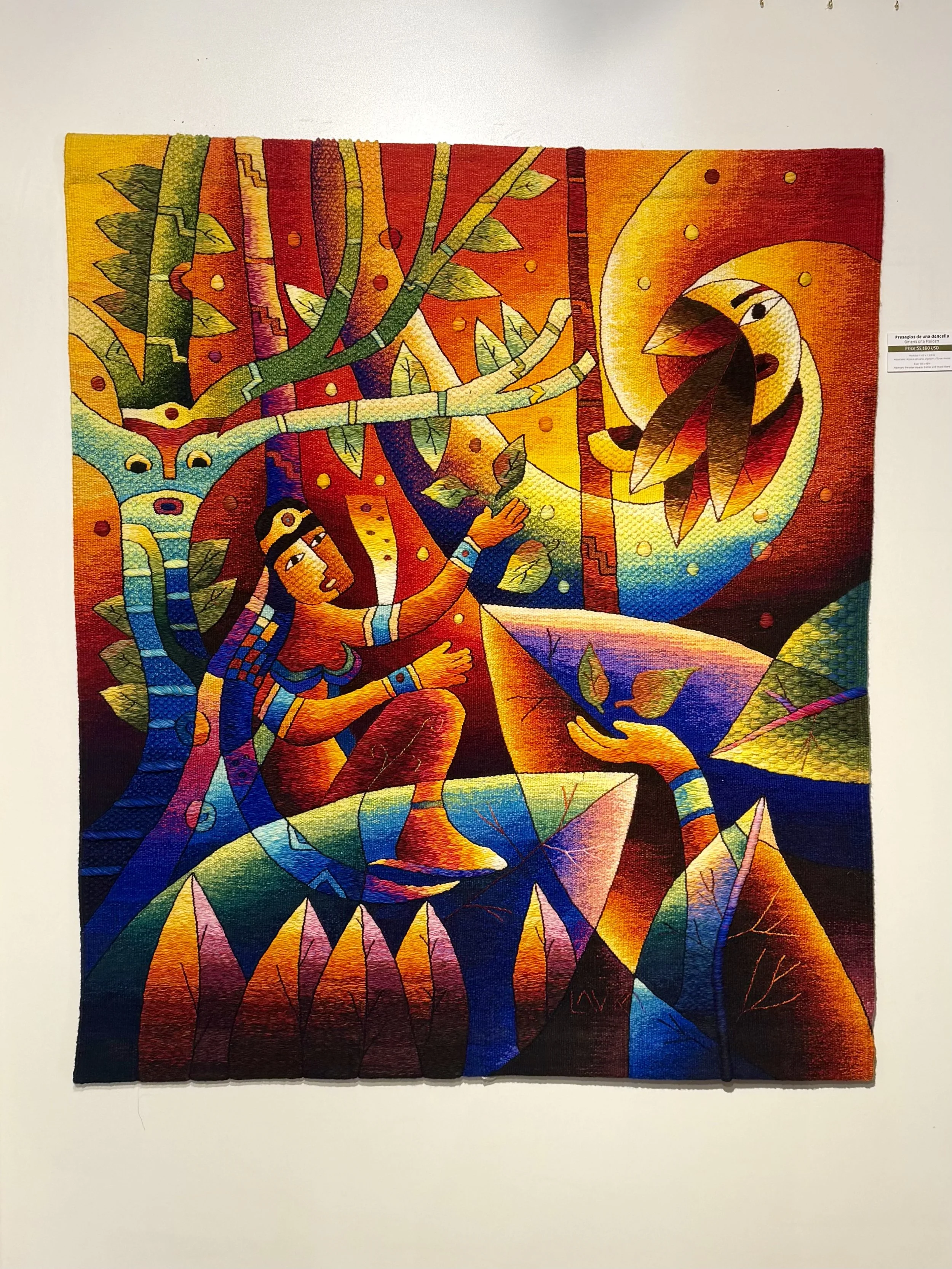 Presagios de una dancella (origins of a maiden)