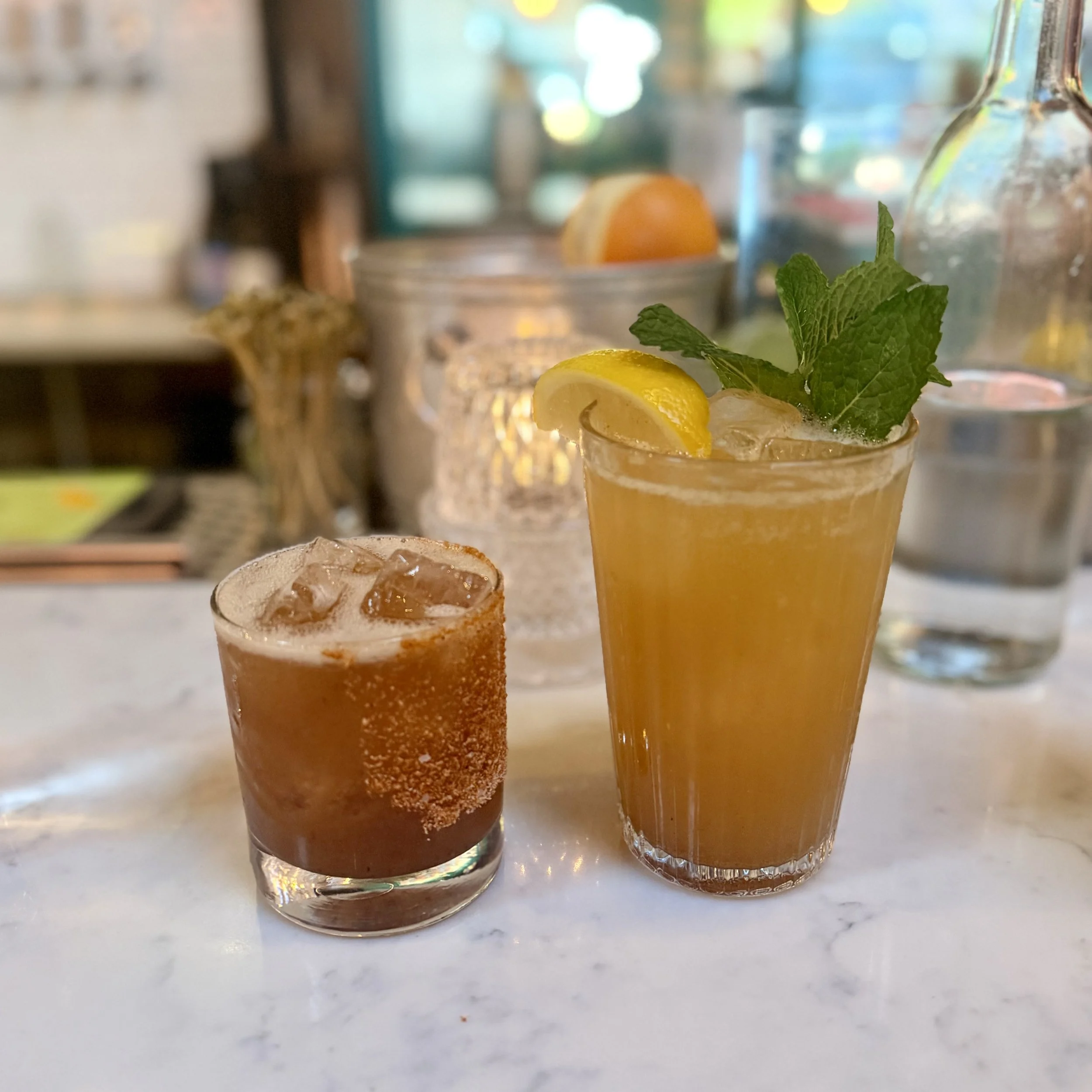 Tamarind Margarita and Jal Jeera
