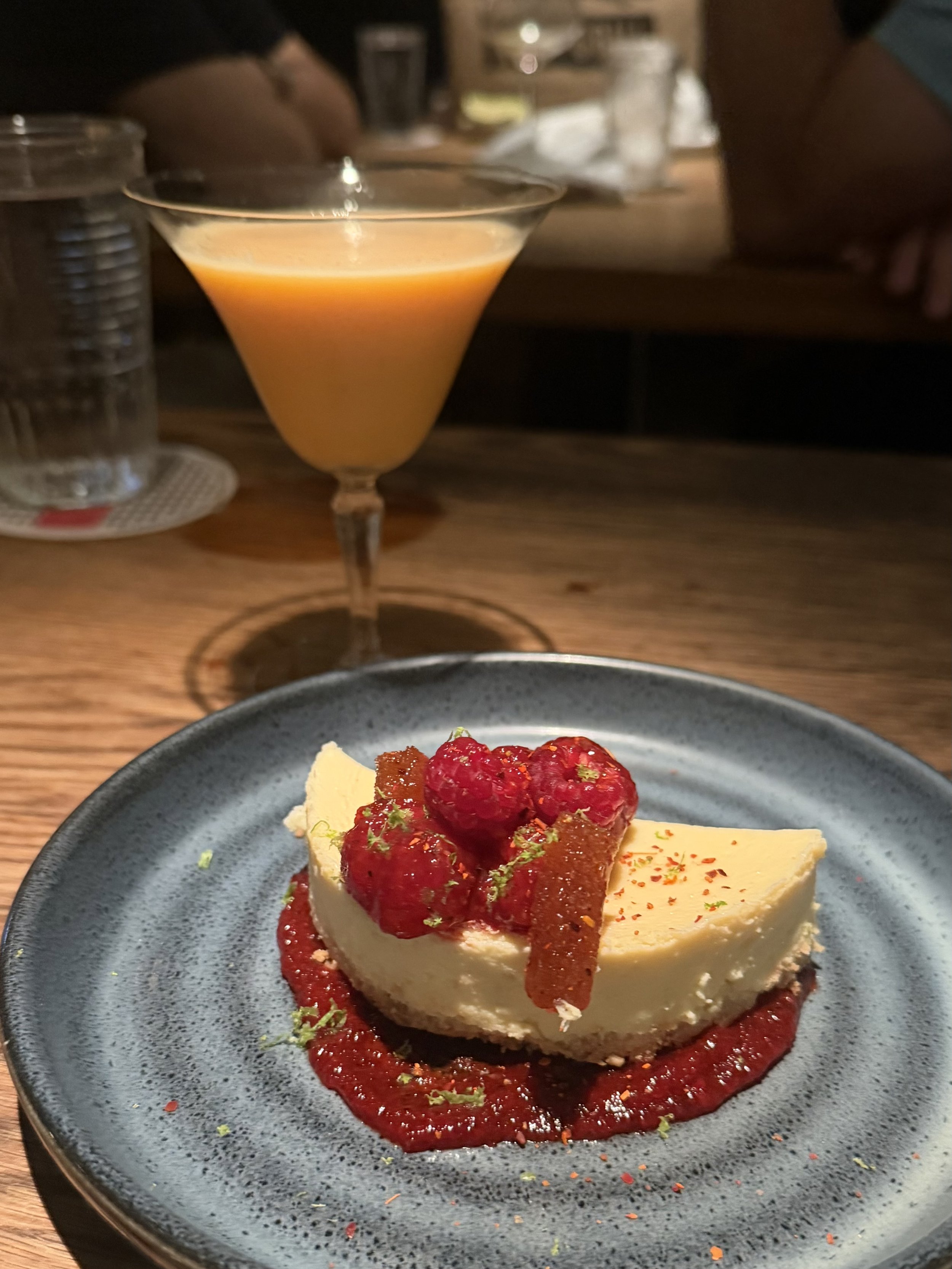 Mango Chamoy Cheesecake