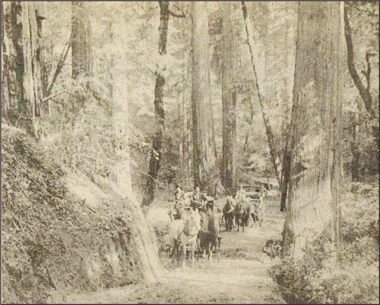 Howland Hill Road, circa 1890