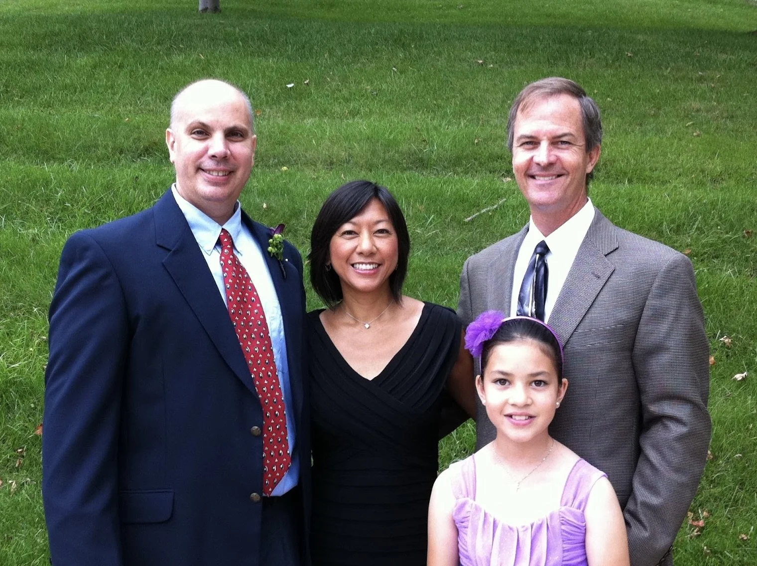 With Steve, Amy, and me in 2011