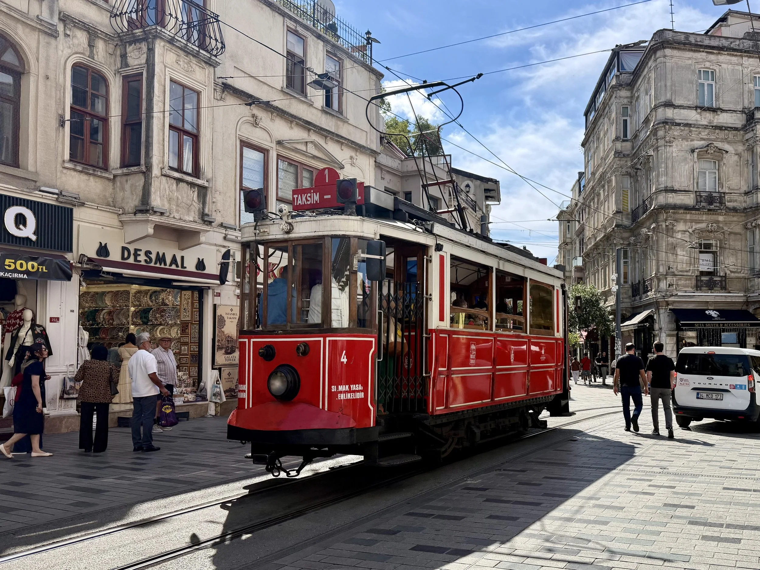 Istiklal Avenue and Taksim Square