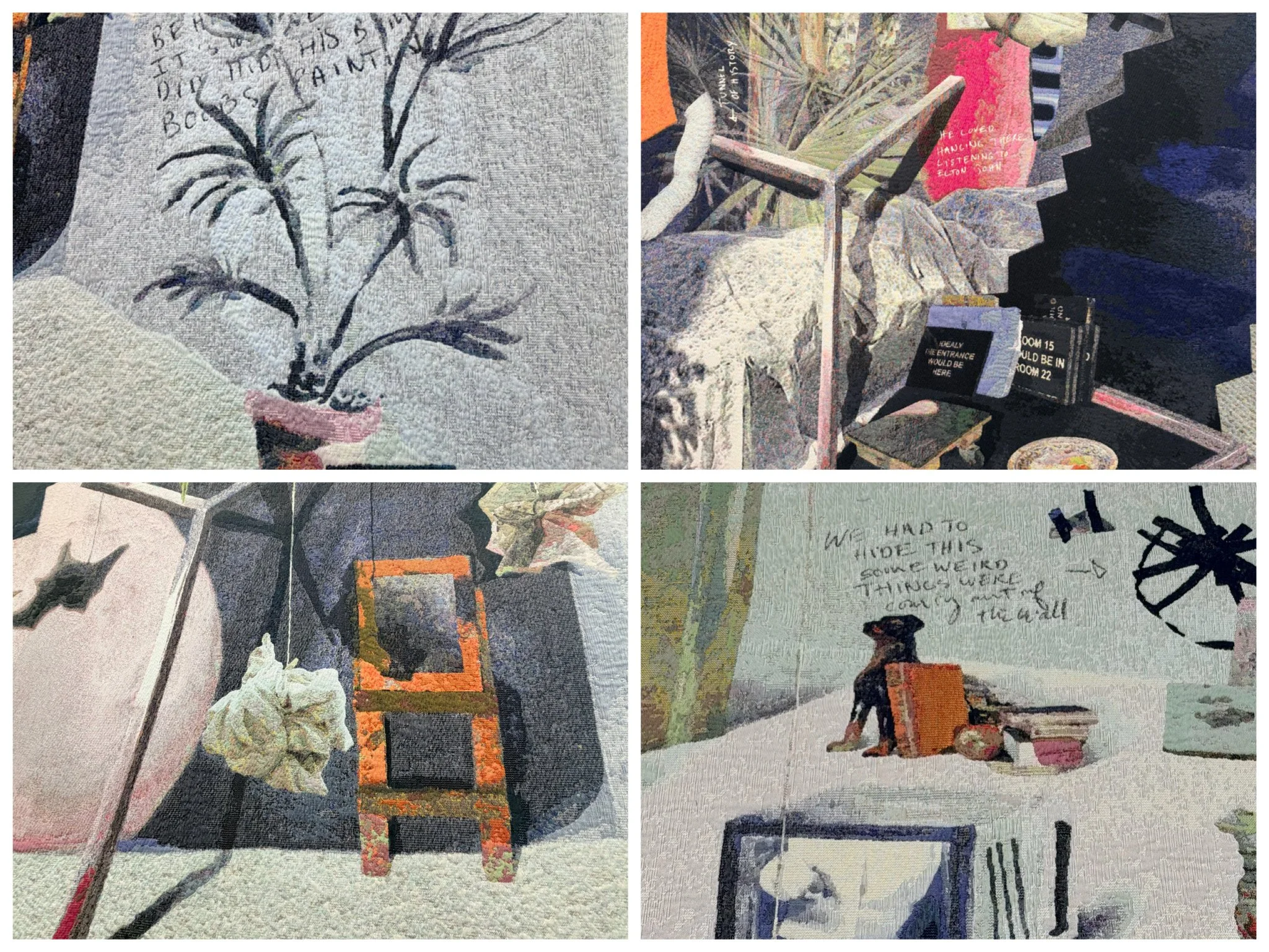 Detail from The Artist Studio