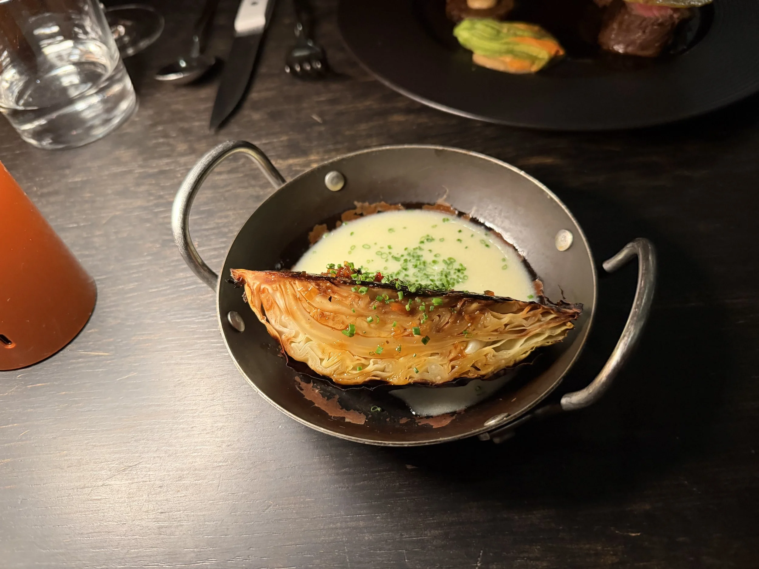 roast cabbage shared side