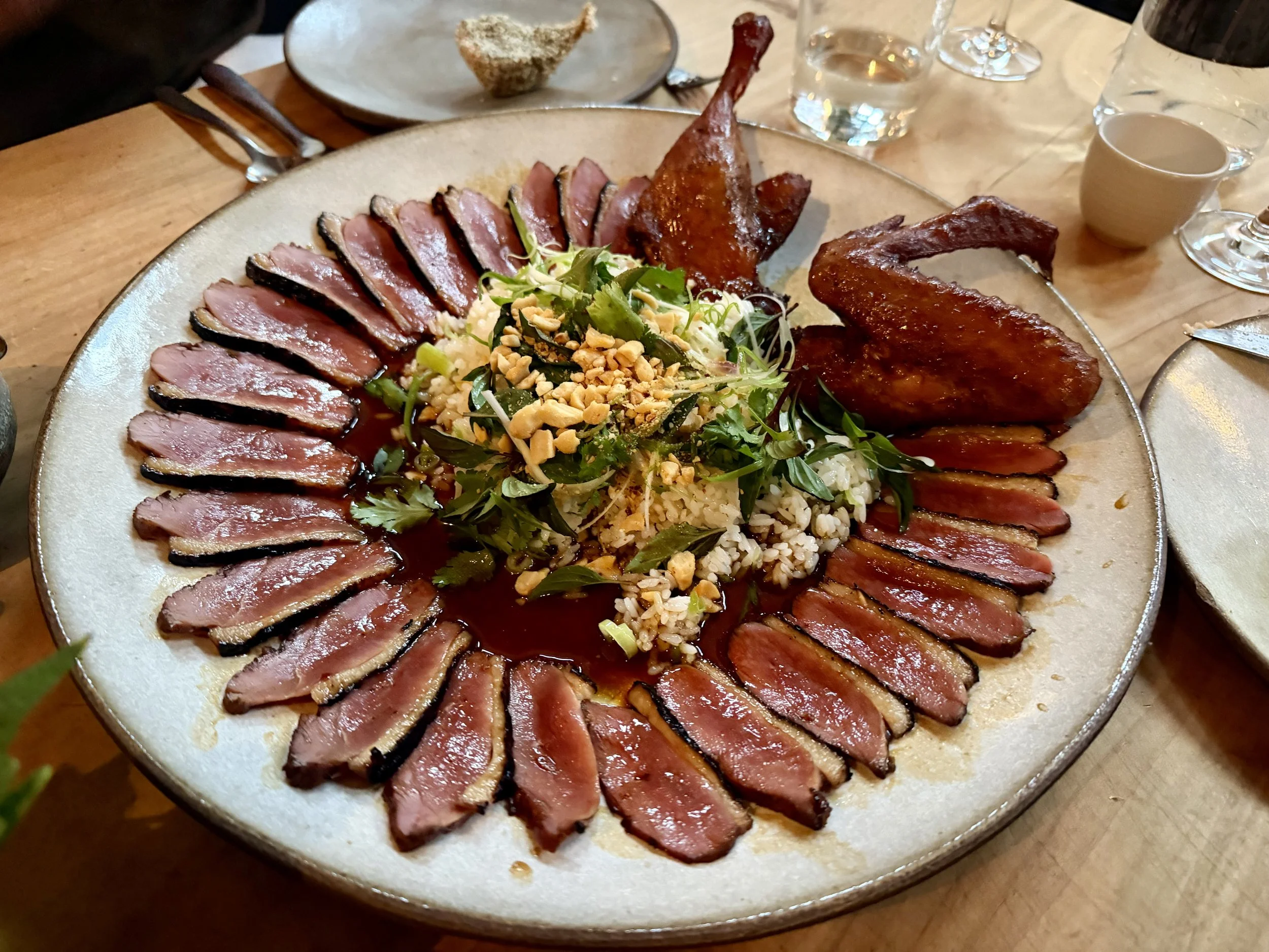 bbq liberty farms half duck